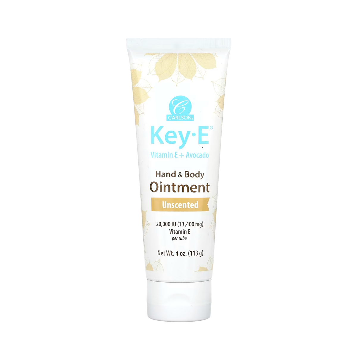 Carlson, Key- E, Hand & Body Ointment, Unscented, 4 Oz
