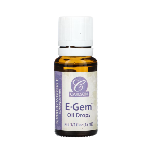 Carlson, E-Gem Oil Drops, 0.5 Fl Oz