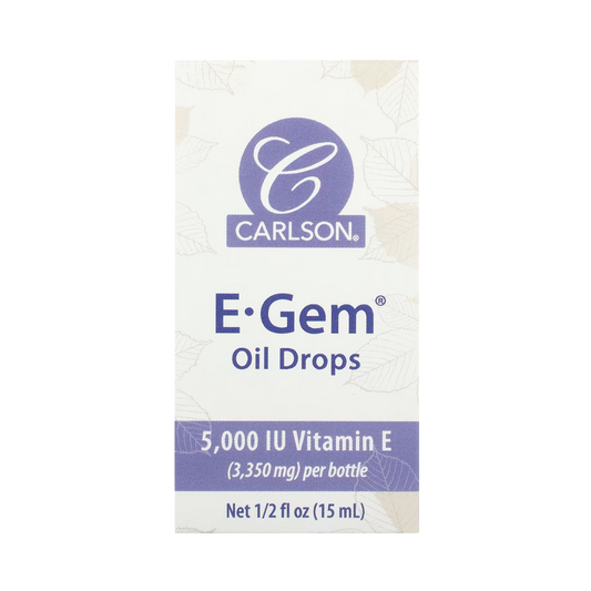 Carlson, E-Gem Oil Drops, 0.5 Fl Oz