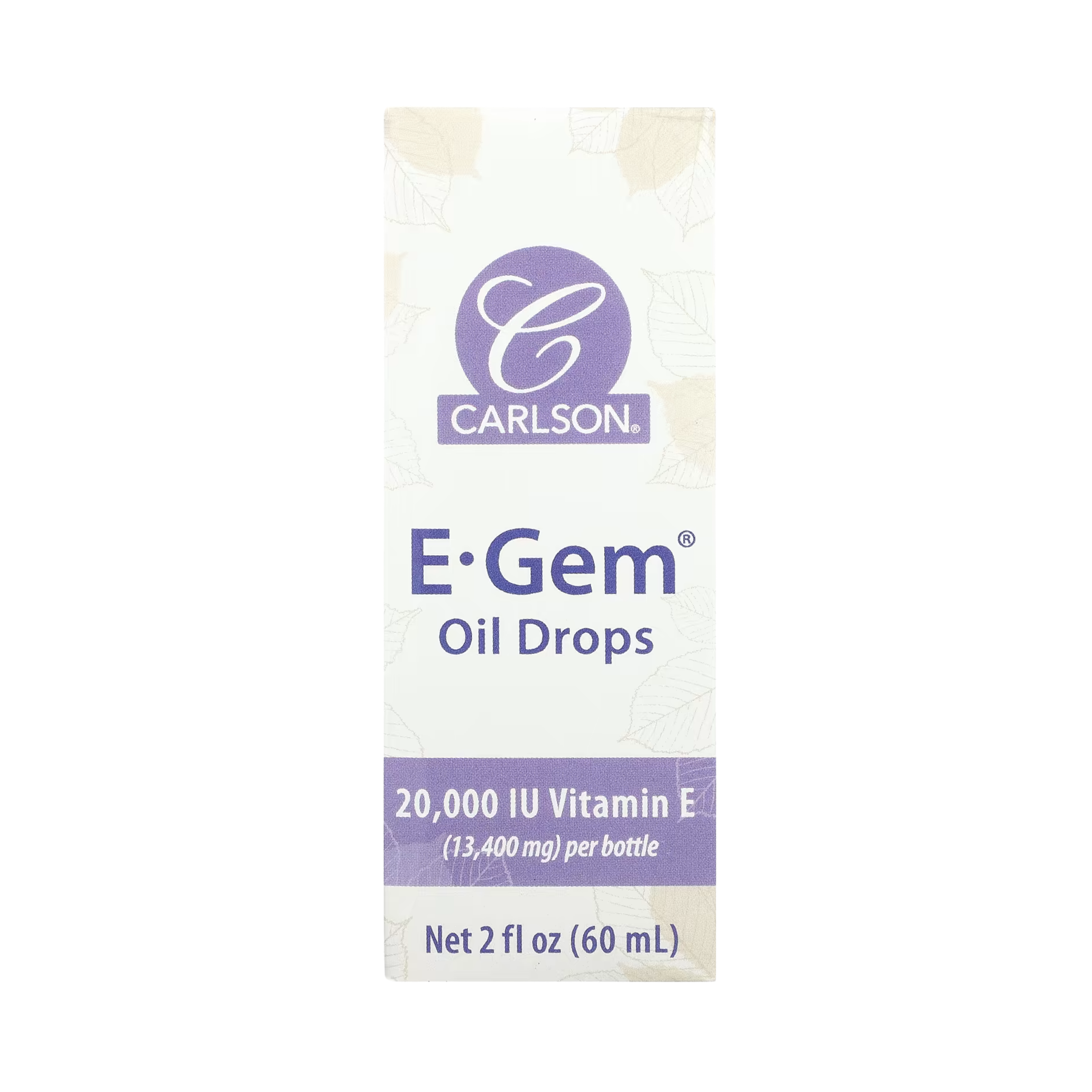 Carlson, E-Gem Oil Drops, 2 Fl Oz