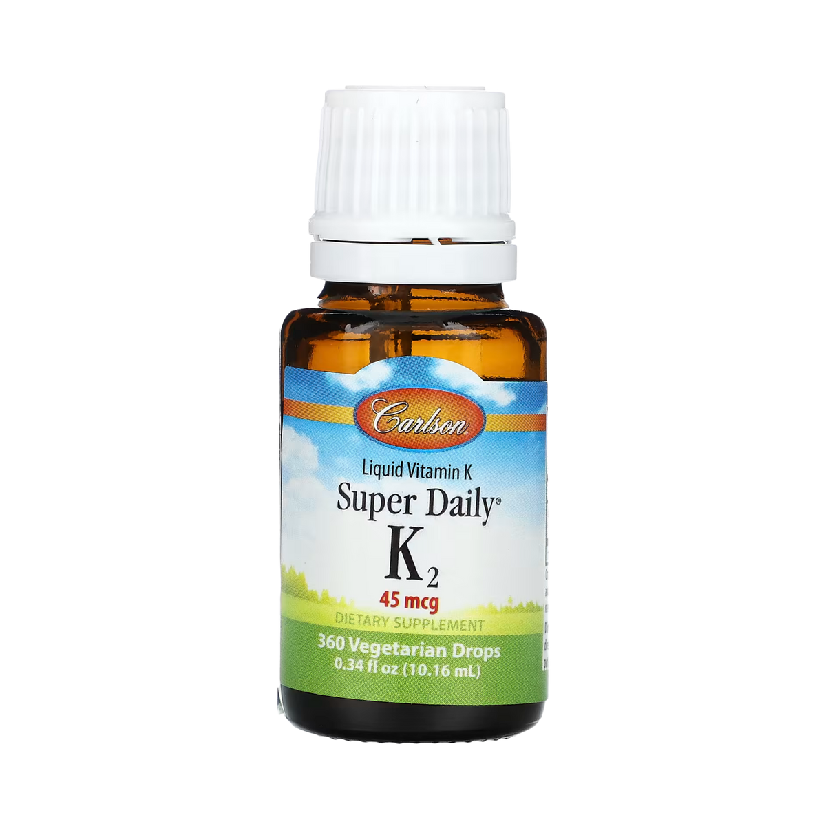 Carlson, Super Daily K2, 45 Mcg, 0.34 Fl Oz