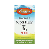 Carlson, Super Daily K2, 45 Mcg, 0.34 Fl Oz