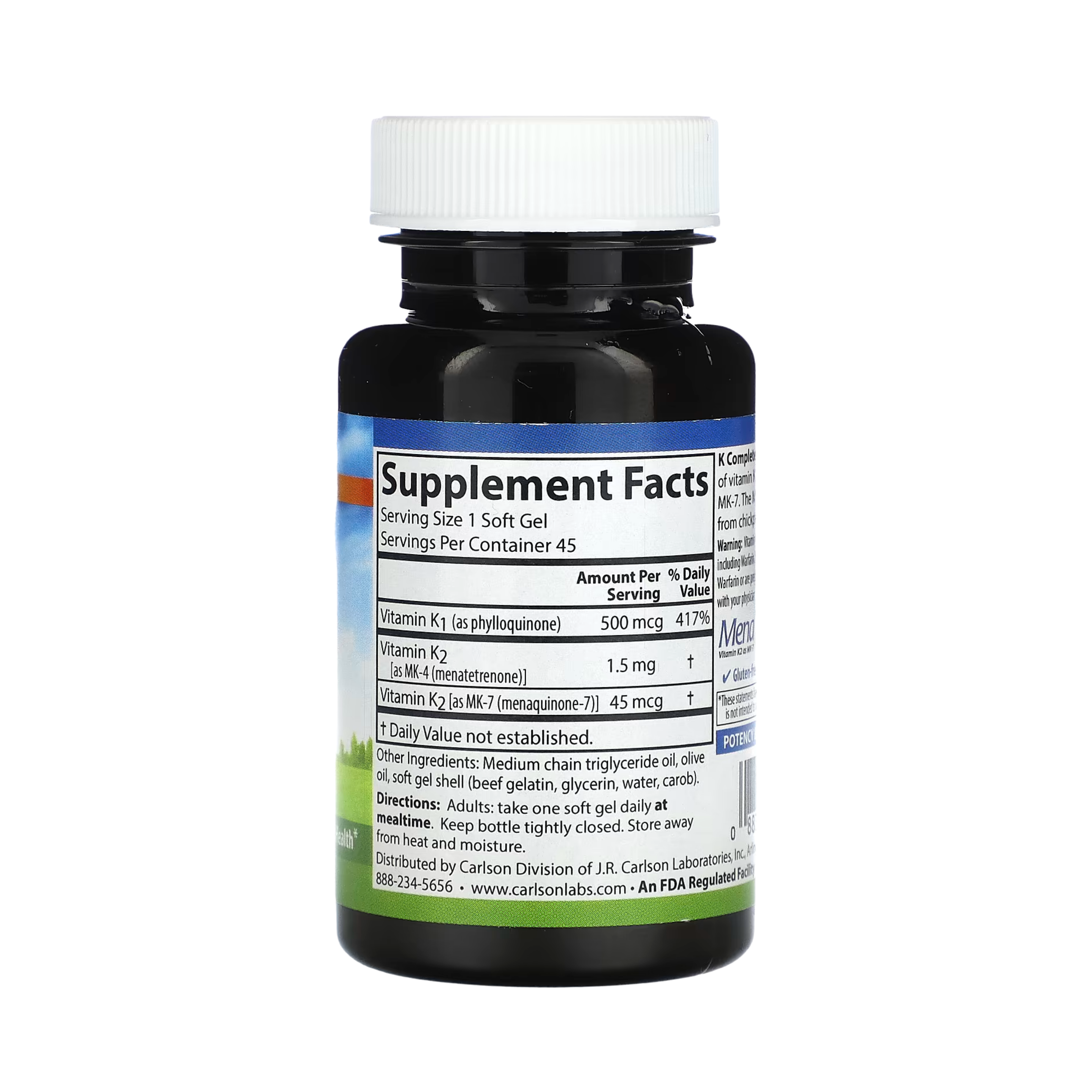 Carlson, K Complete, 45 Softgels