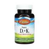 Carlson, Super D3 + K2, 90 Vegetarian Capsules