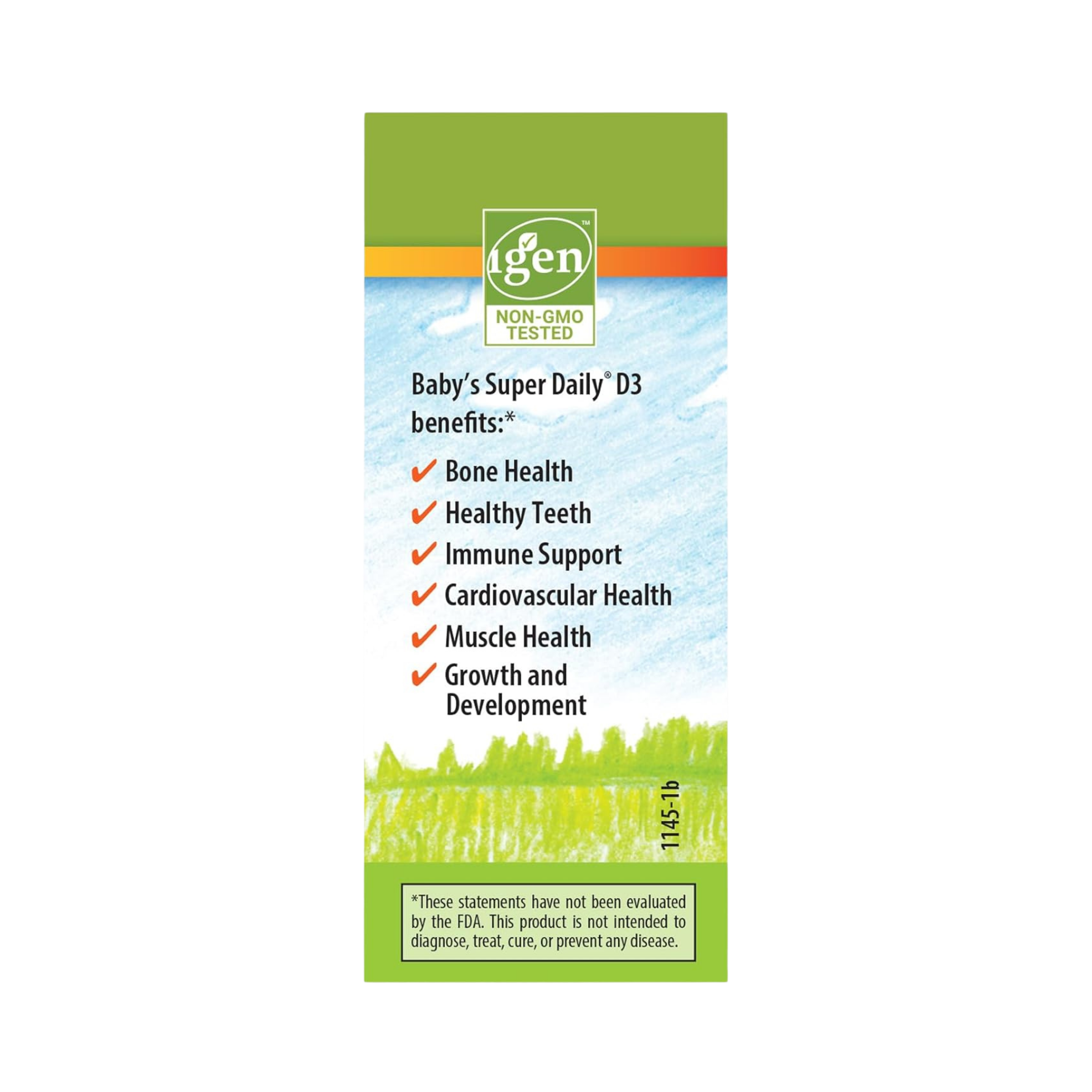 Carlson, Baby's Plant-Based Super Daily D3, Baby Vegetarian Liquid Vitamin D Drops, 90 Drops