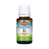 Carlson, Super Daily, D3, 125 Mcg (5,000 IU), 0.086 Fl Oz