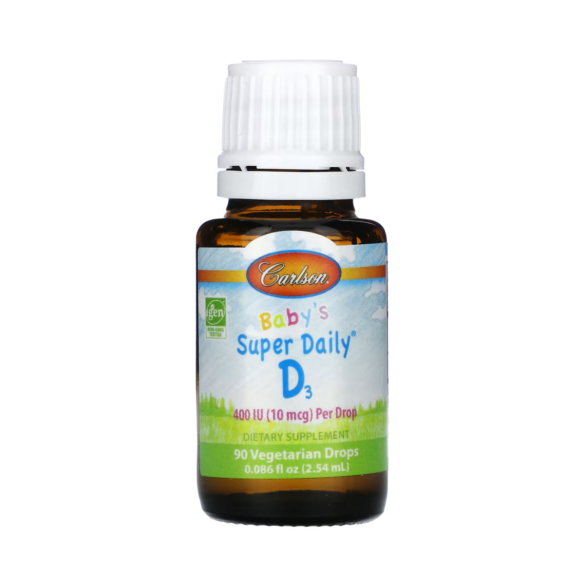 Carlson, Baby's Super Daily D3, 10 Mcg (400 IU), 0.086 Fl Oz
