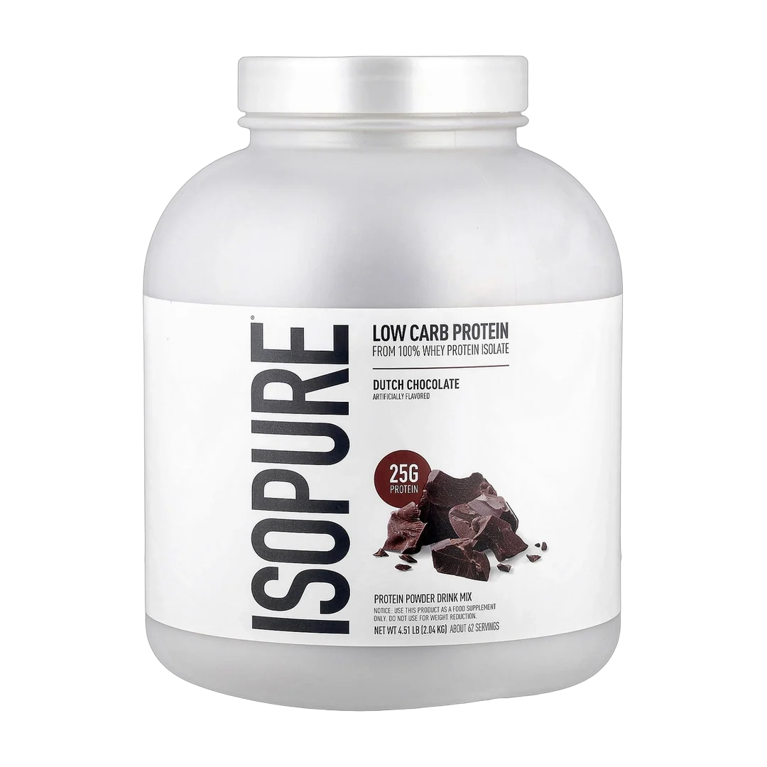 Isopure, Low Carb Protein Powder, Dutch Chocolate, 4.51 lb (2.04 kg)