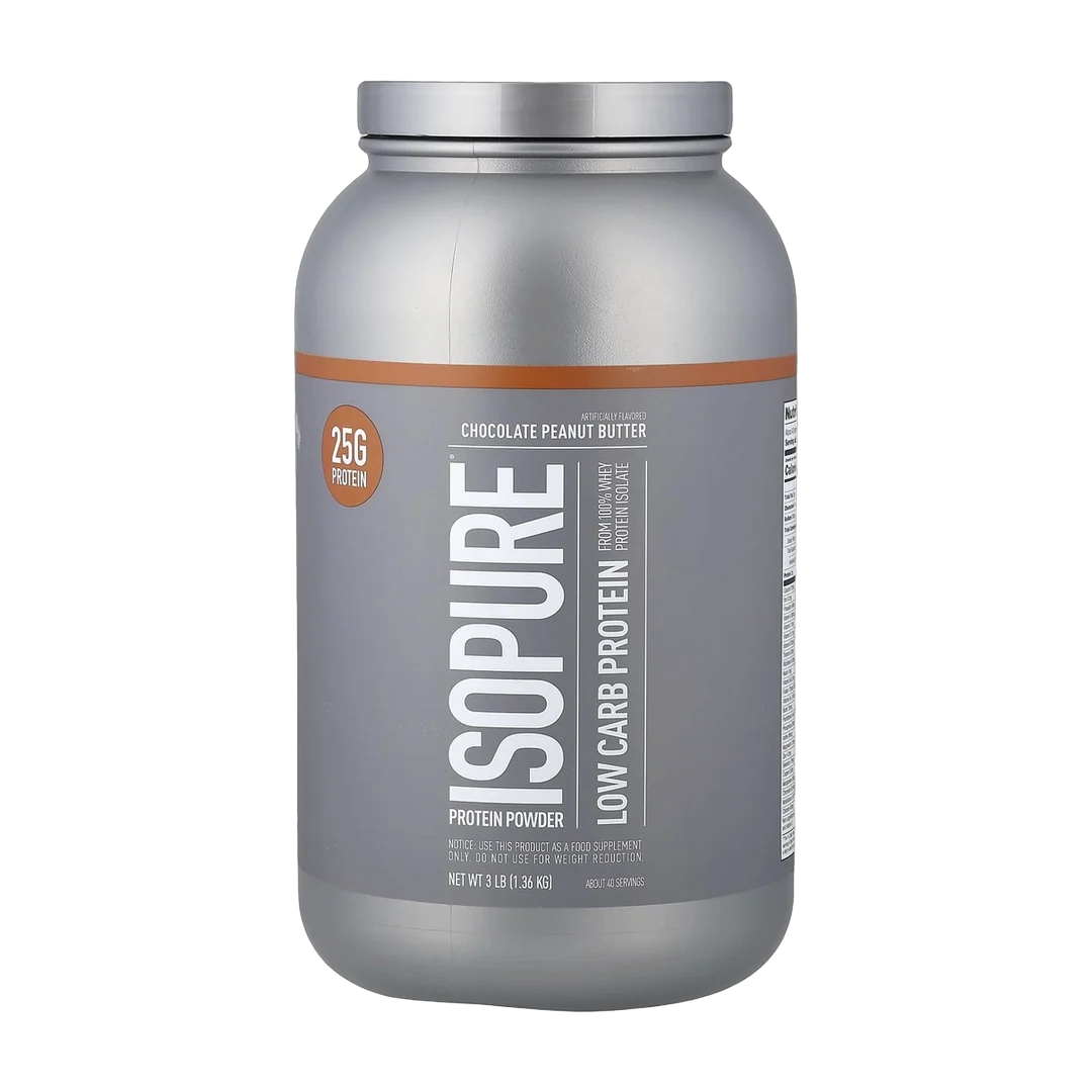Isopure, Low Carb Protein Powder, Chocolate Peanut Butter, 3 lb (1.36 kg)