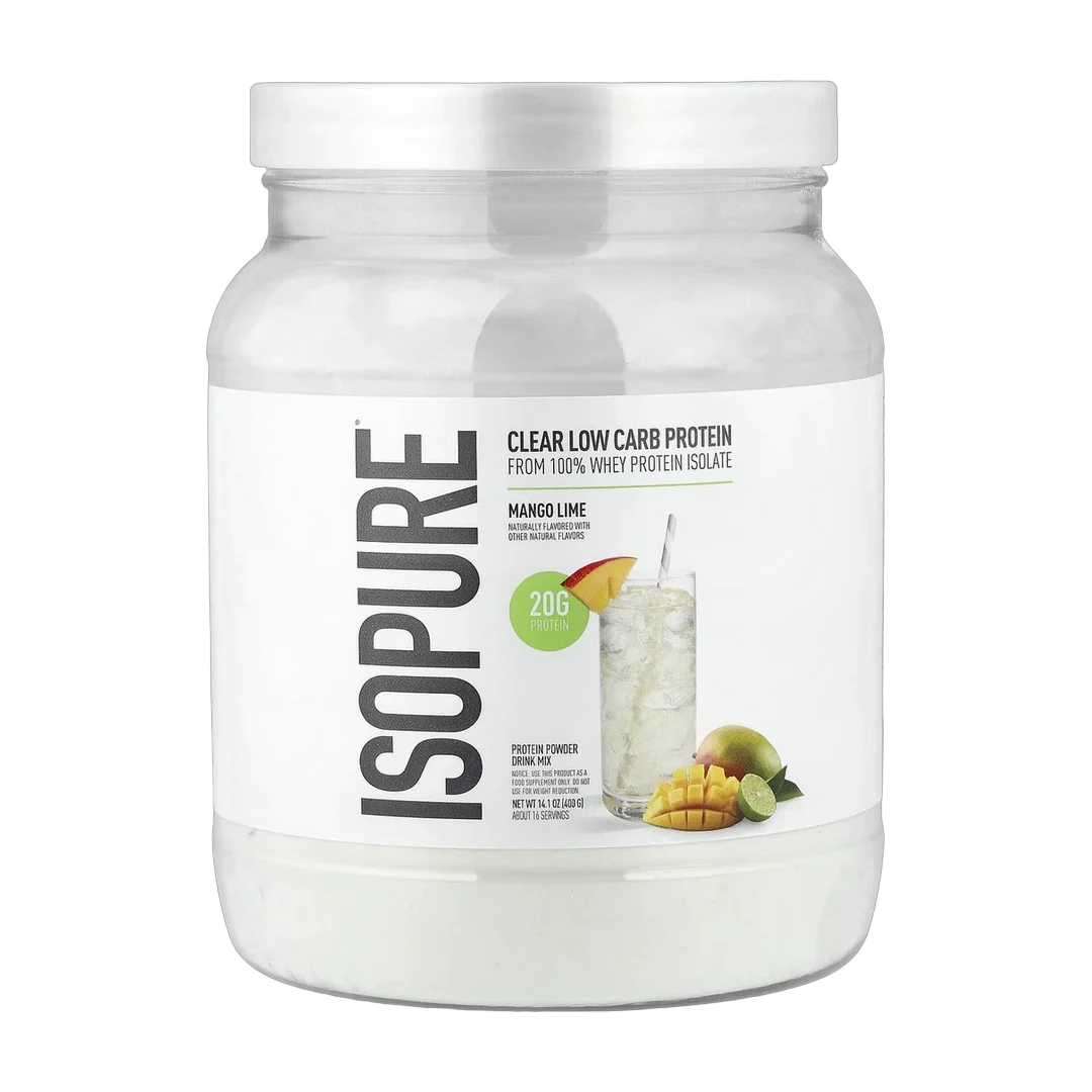 Isopure, Clear Low Carb Protein Powder, Mango Lime, 14.1 oz (400 g)