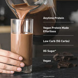 Isopure, Plant-Based Protein Powder, Chocolate, 1.37 lb (621 g)