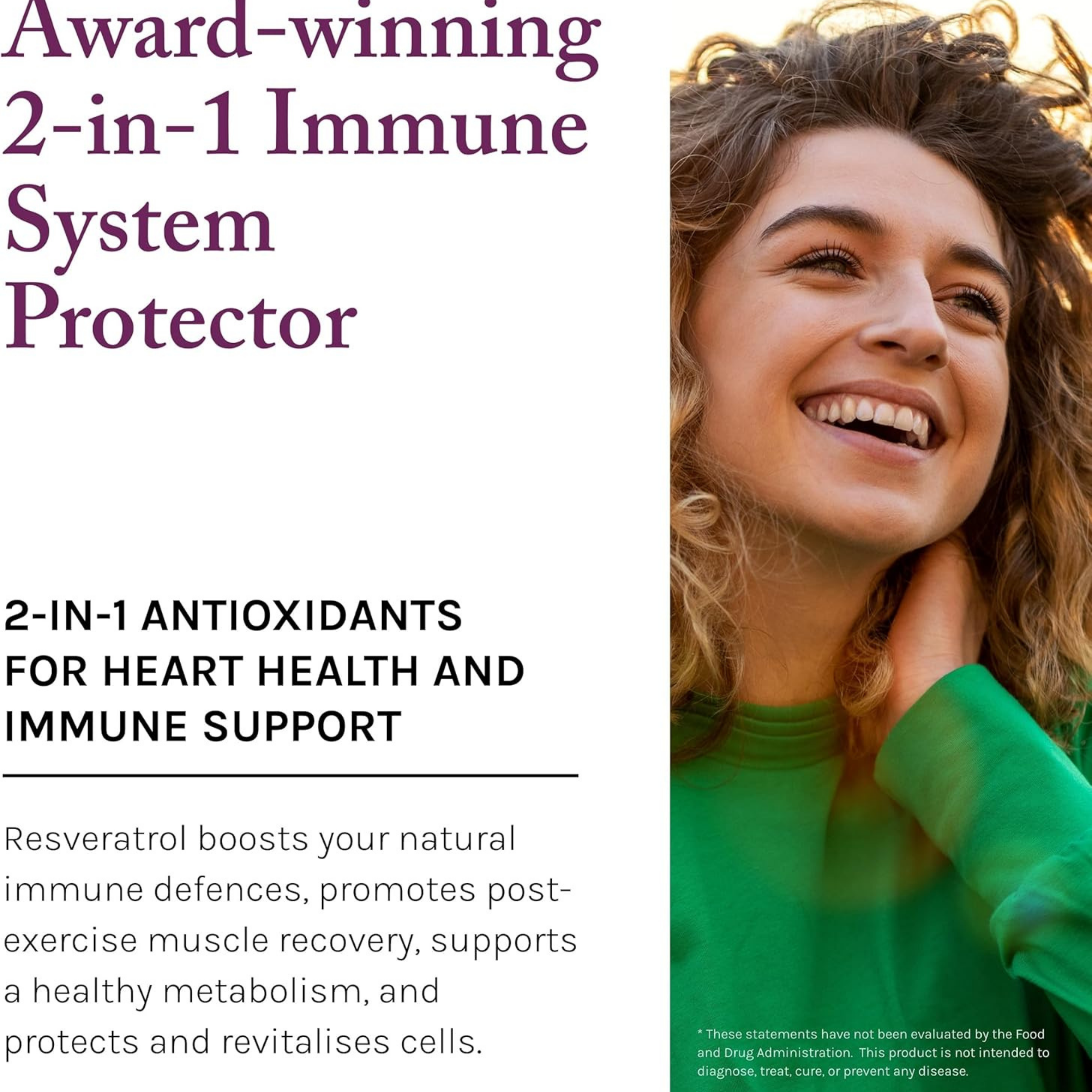 Reserveage Beauty, Resveratrol with Pterostilbene , 500 mg, 60 Veggie Capsules