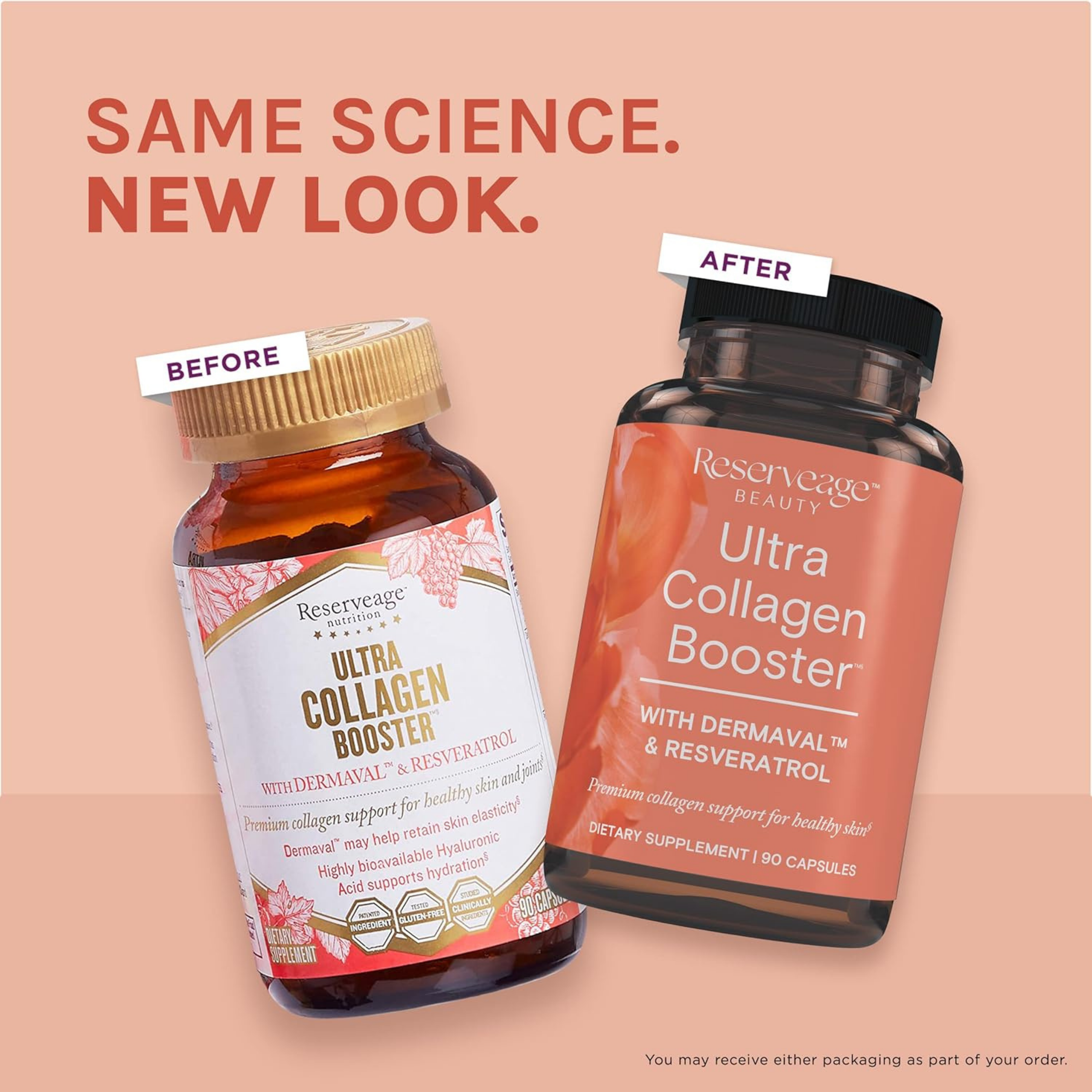 Reserveage Beauty, Ultra Collagen Booster, 90 Capsules