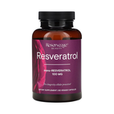 Reserveage Beauty, Resveratrol, 100 mg, 60 Veggie Capsules