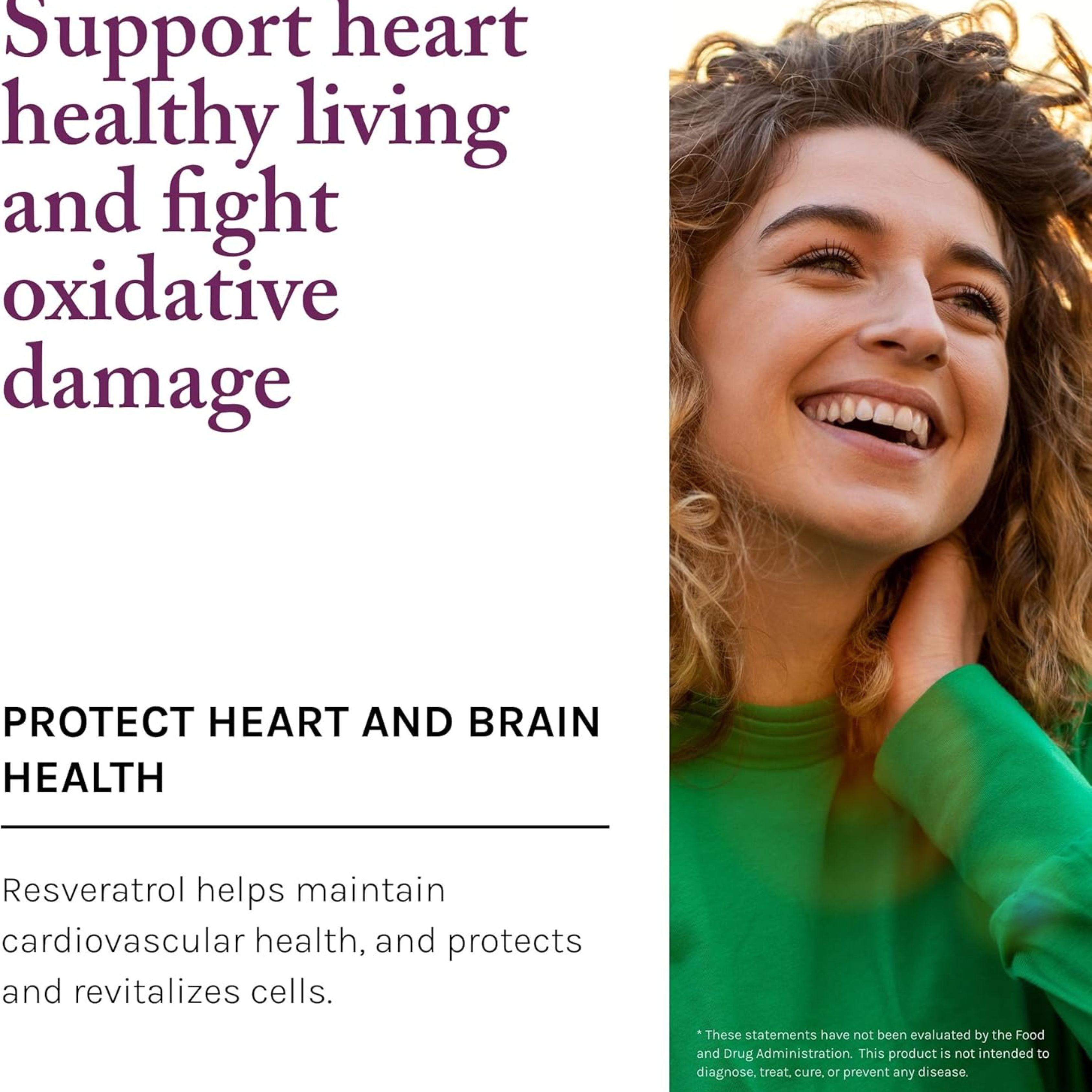 Reserveage Beauty, Resveratrol, 250 mg,  60 Veggie Capsules