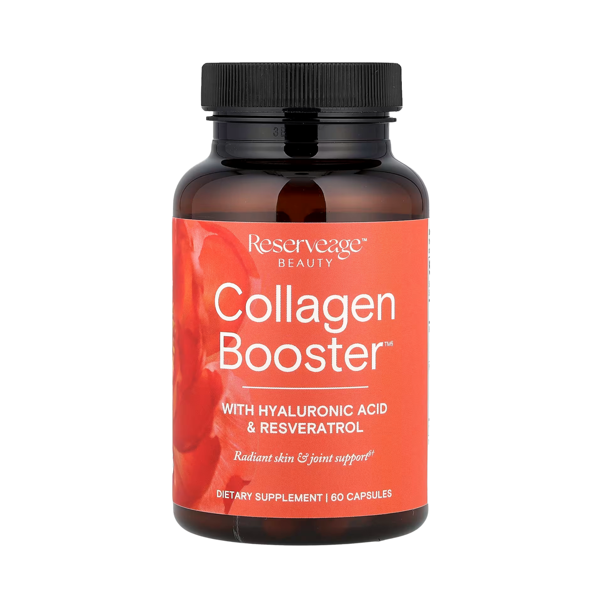 Reserveage Beauty, Collagen Booster with Hyaluronic Acid & Resveratrol, 60 Capsules