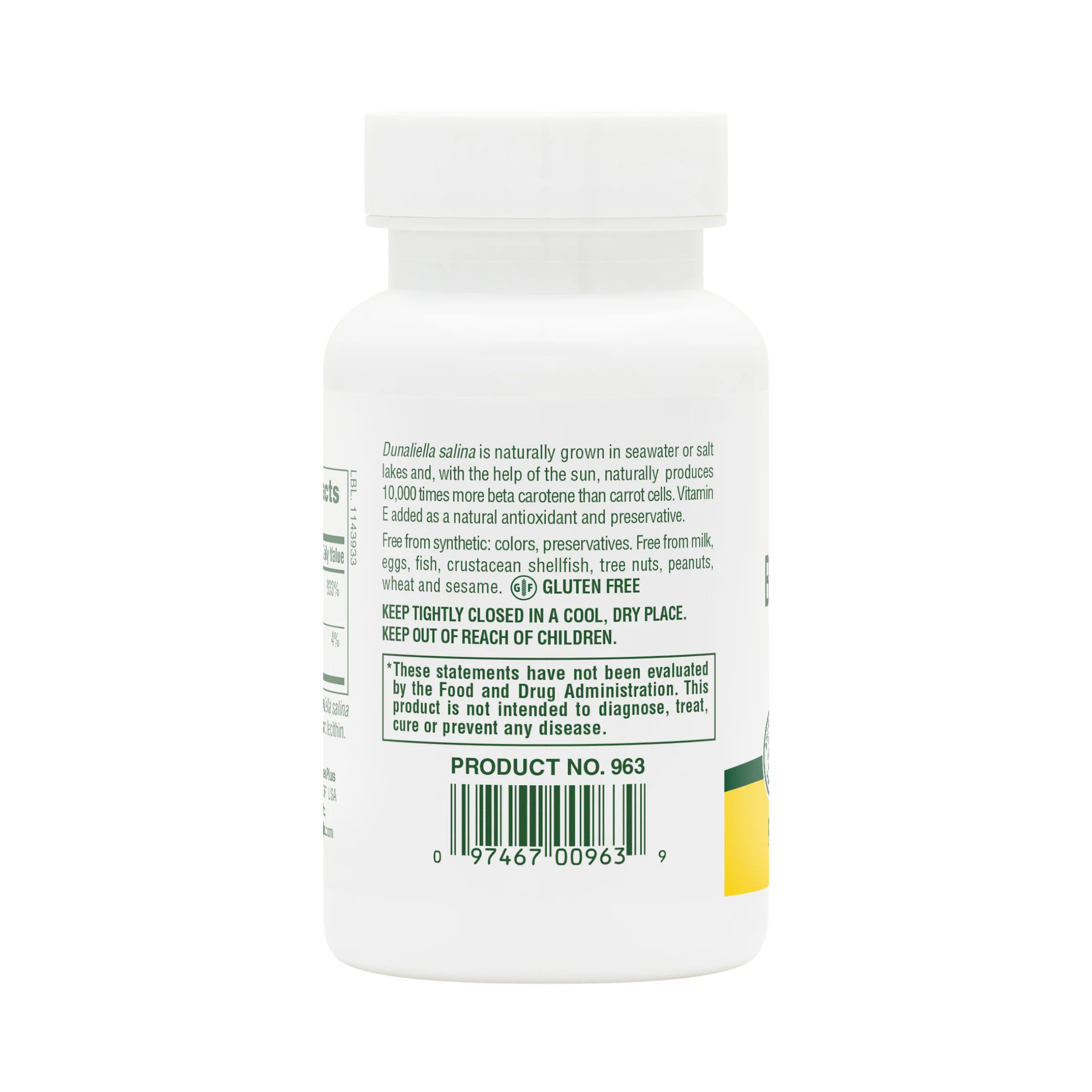 NaturesPlus, Natural Beta Carotene, 25,000 IU Vitamin A & Vitamin E, 90 Softgels