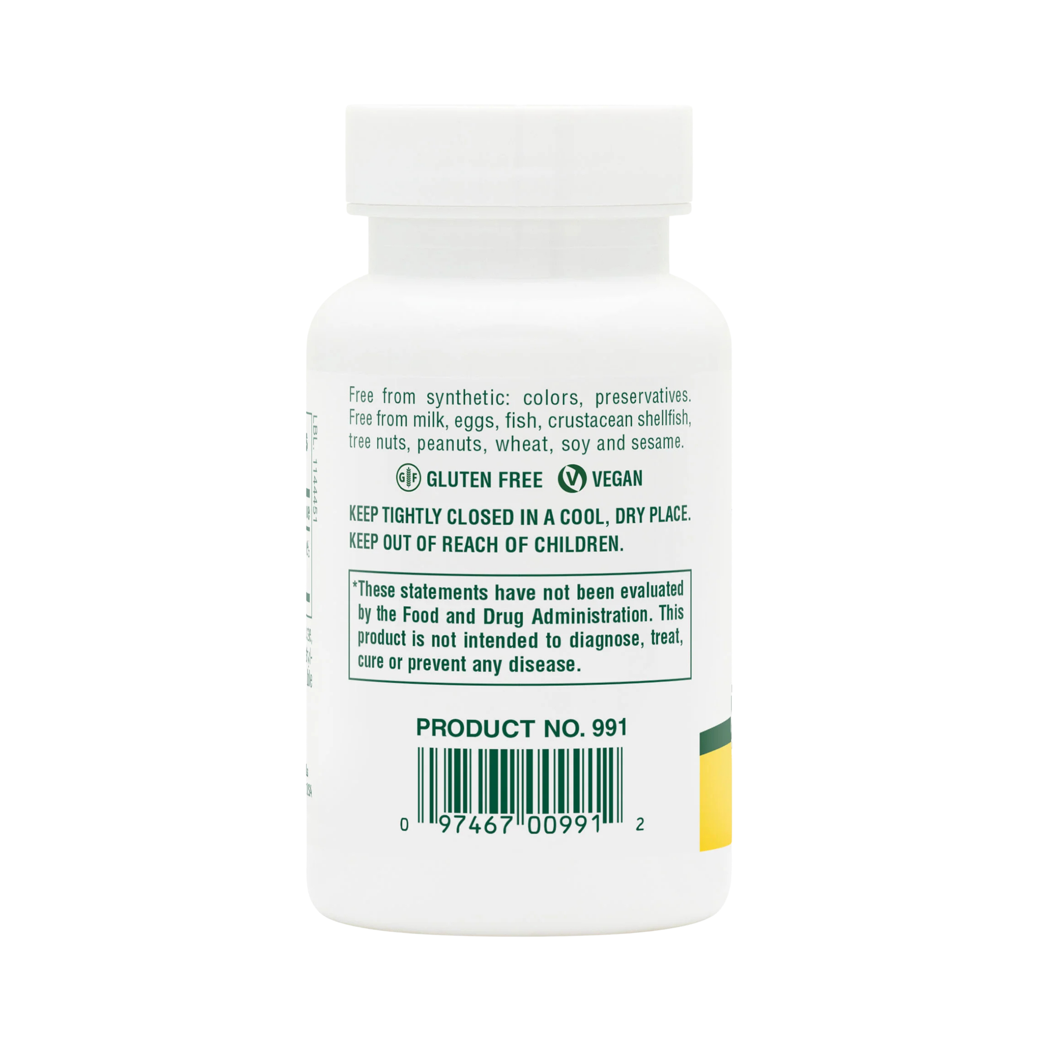 NaturesPlus, Water-Dispersible Vitamin D3, 10 Mcg, 90 Tablets