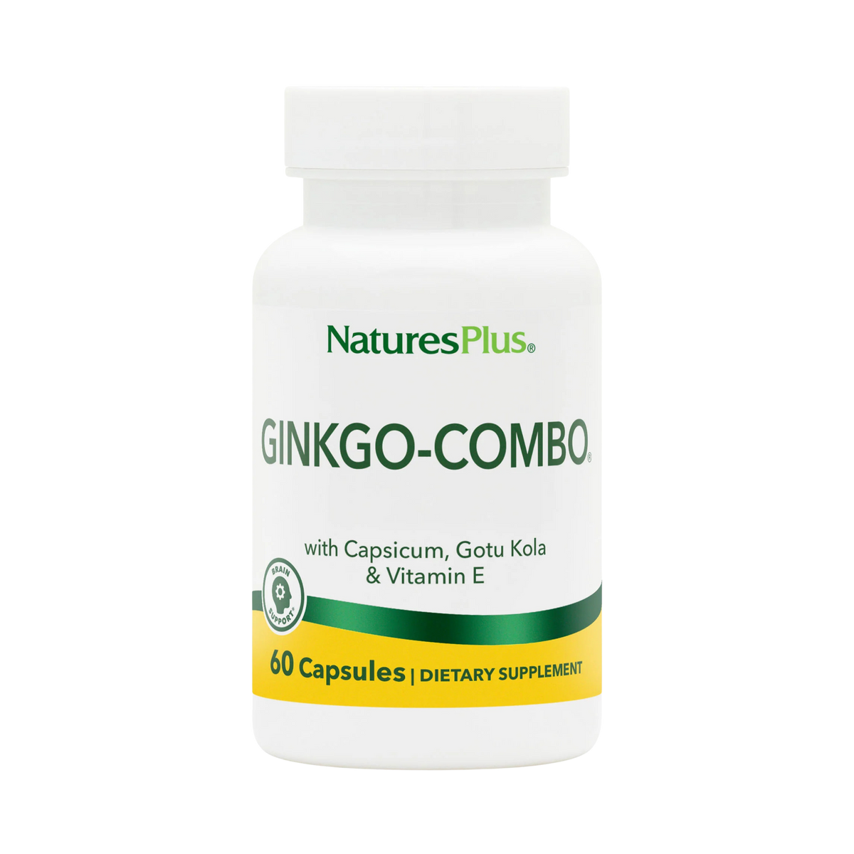 NaturesPlus, Ginkgo-Combo, 60 Veg Capsules