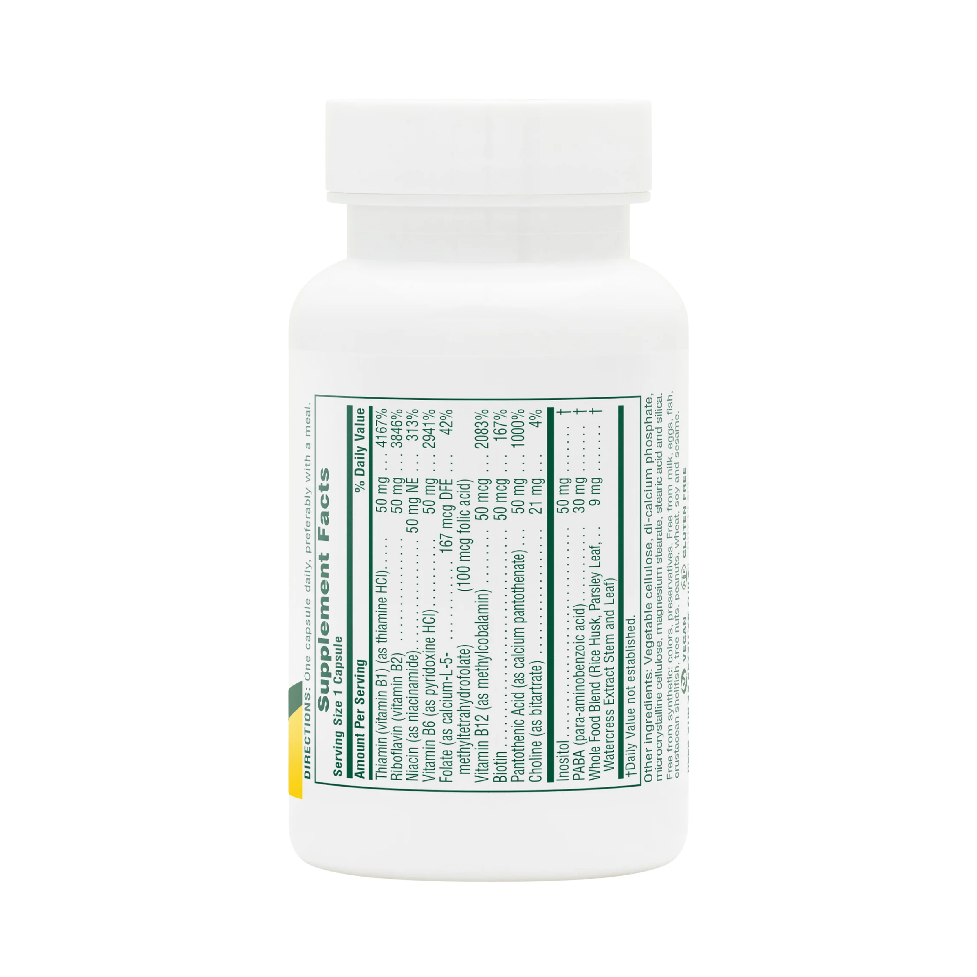 NaturesPlus, High Potency Super B-50, 60 Capsules