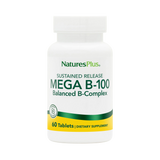 NaturesPlus, Mega B-100 Complex, 60 Sustained Release Tablets