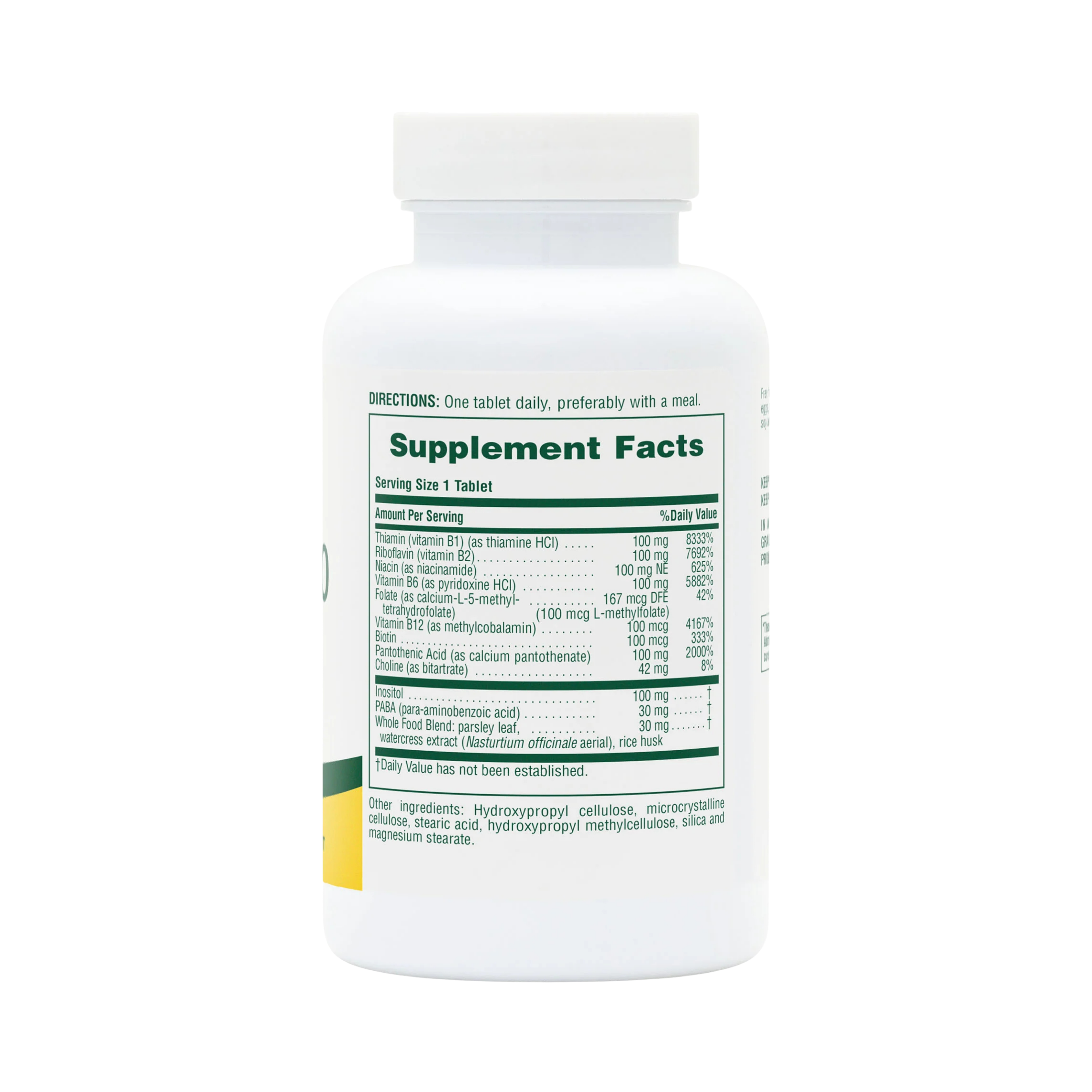 NaturesPlus, Mega B-100 Time Release, 90 Sustained Release Tablet