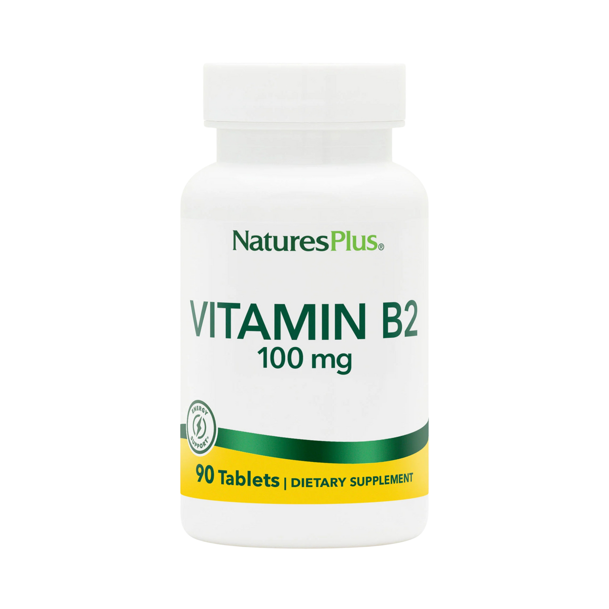 NaturesPlus, Vitamin B-2, 100 Mg, 90 Tablets