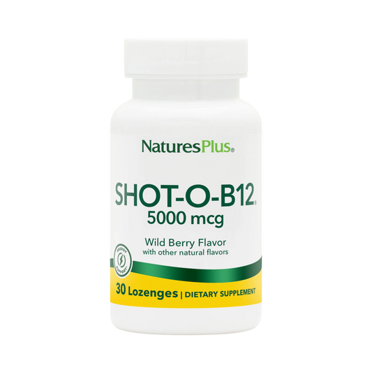 NaturesPlus, Shot-O-B12, 30 Lozenge