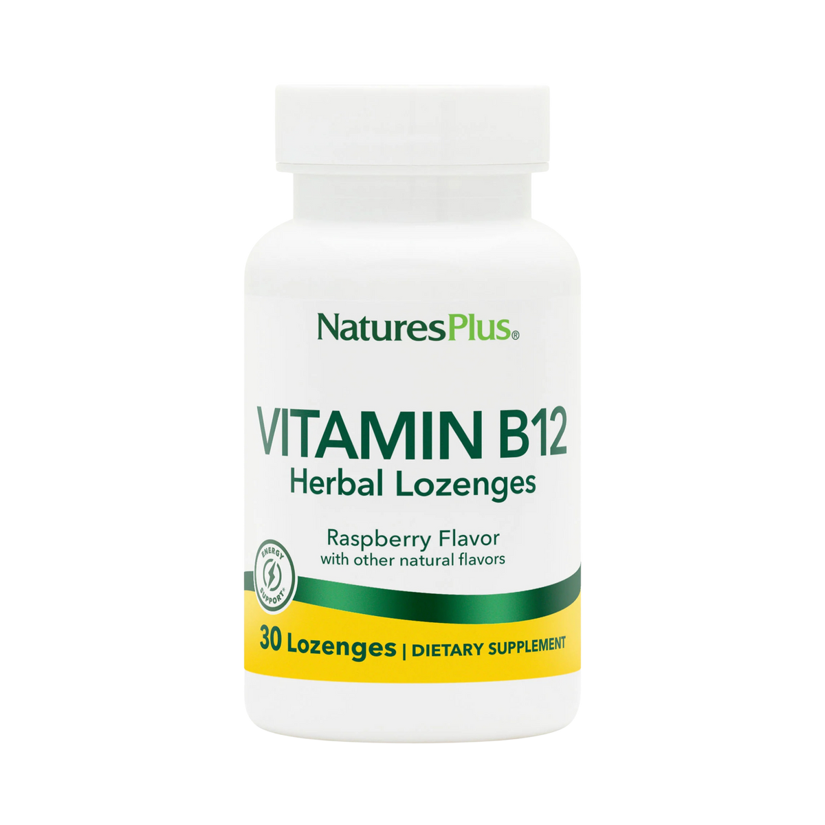 NaturesPlus, B-12 Herbal, 30 Lozenge