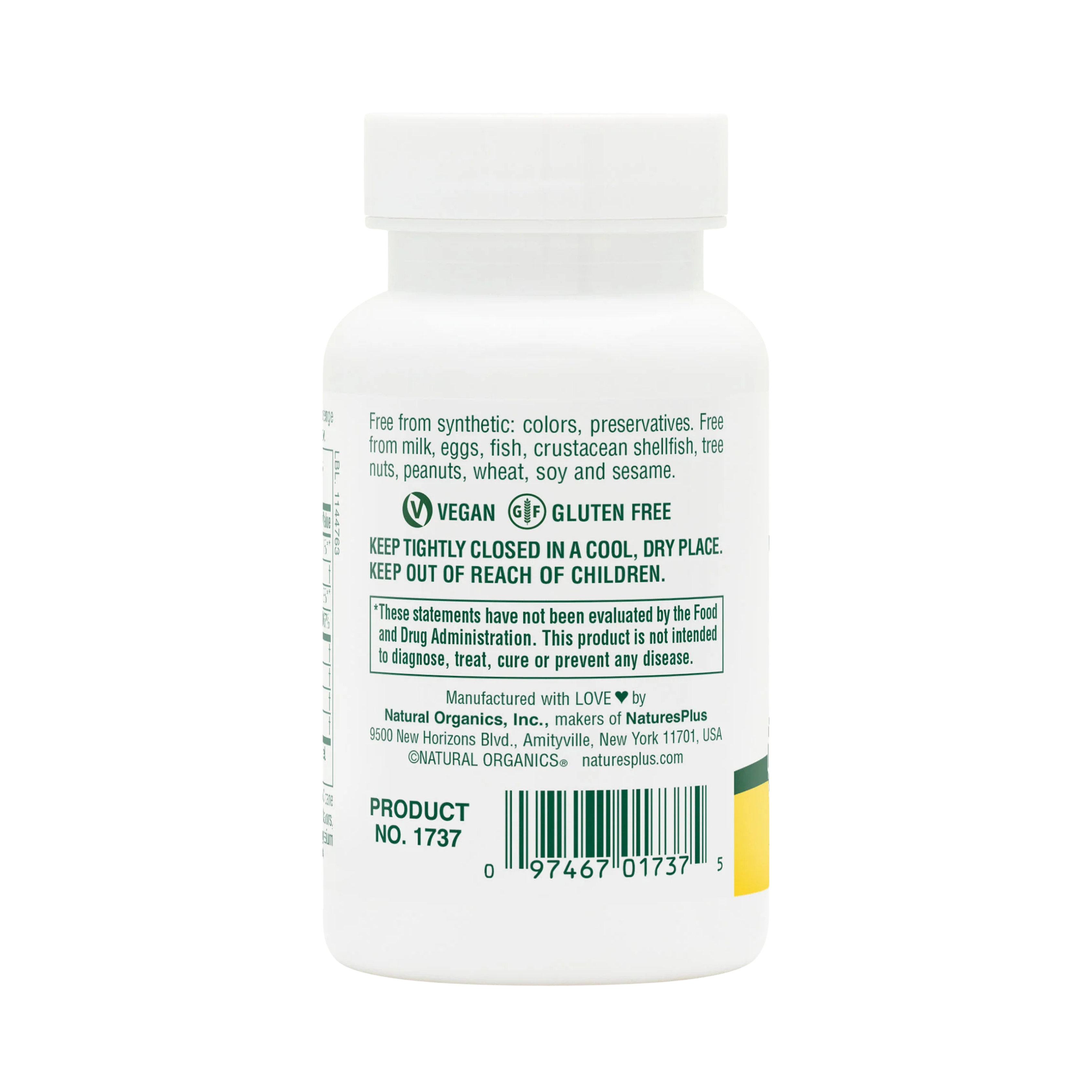 NaturesPlus, B-12 Herbal, 30 Lozenge