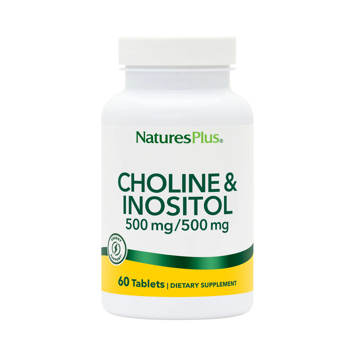 NaturesPlus, Choline & Inositol, 60 Tablets