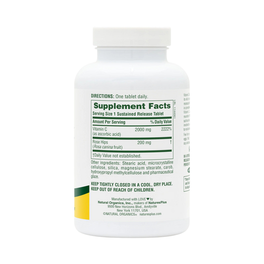 NaturesPlus, Ultra-C, 2,000 Mg, 90 Tablets