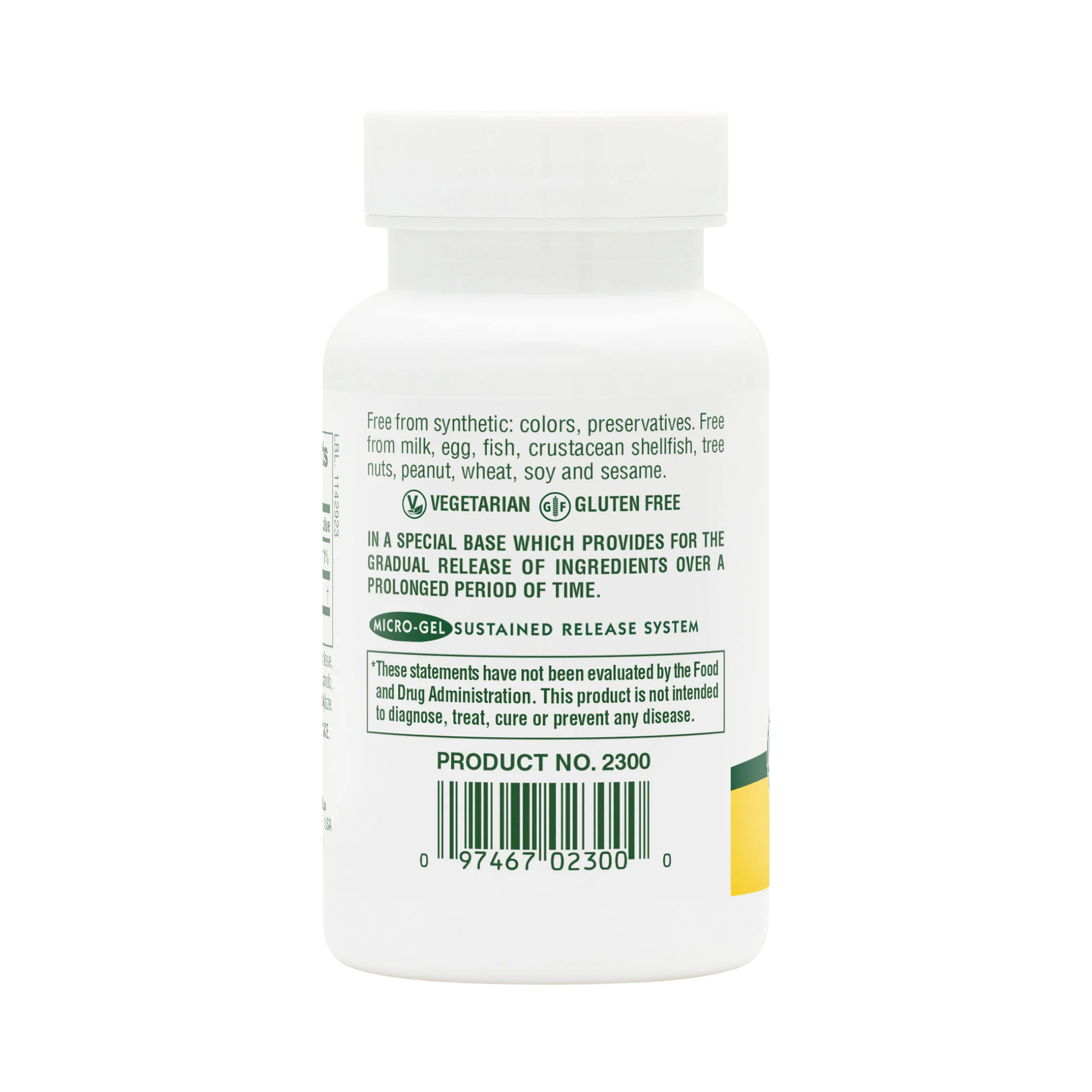 NaturesPlus, Vitamin C 1000 Mg Time Release with Rose Hips, 60 Tablets