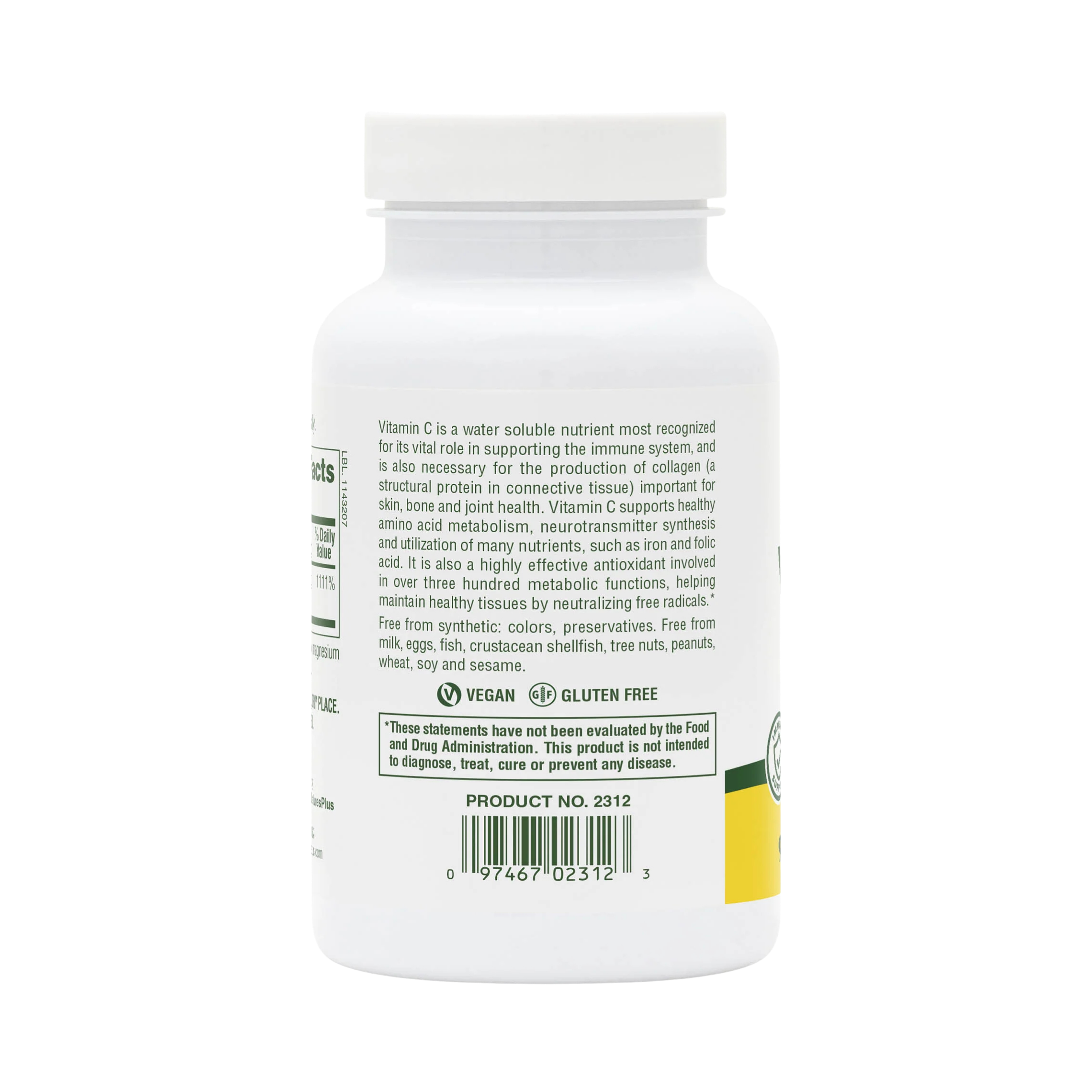 NaturesPlus, Vitamin C, 1000 Mg, 90 Capsule