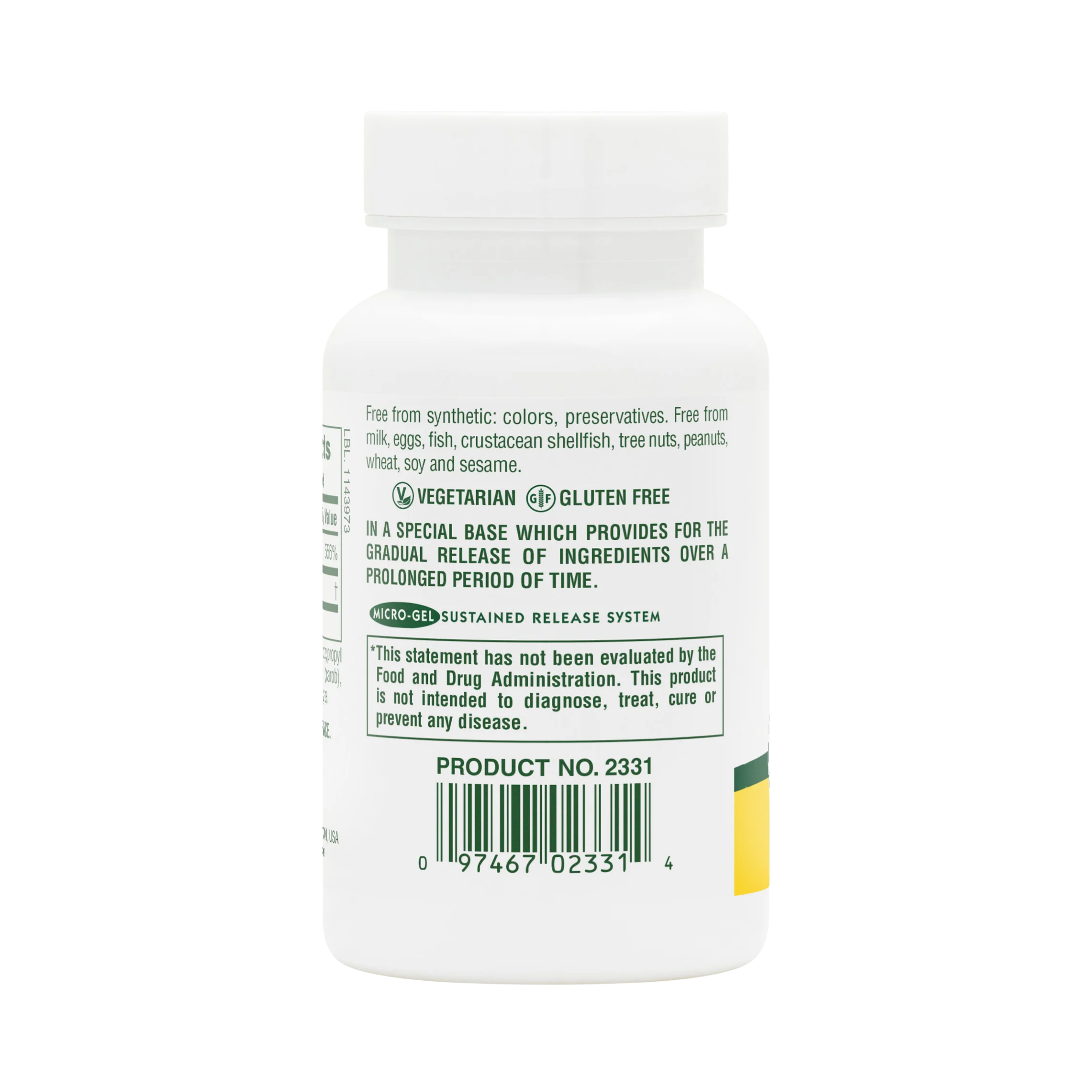 NaturesPlus, Vitamin C with Rose HIPS, 500 Mg, 90 Capsules