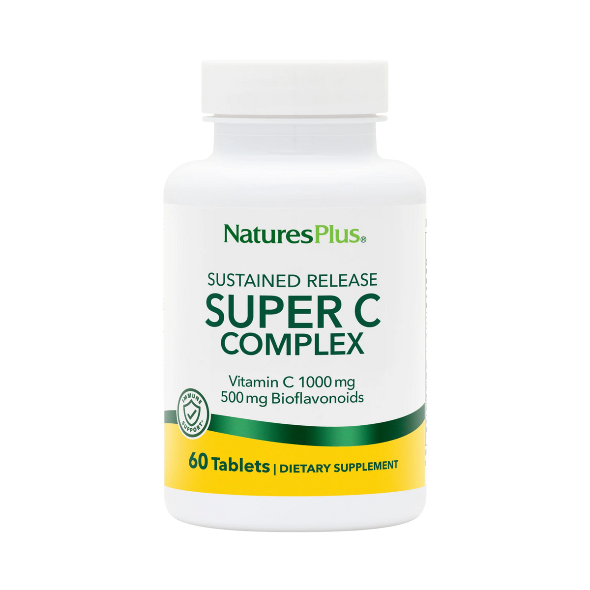 NaturesPlus, Sustained Release Super C Complex, 60 Tablets