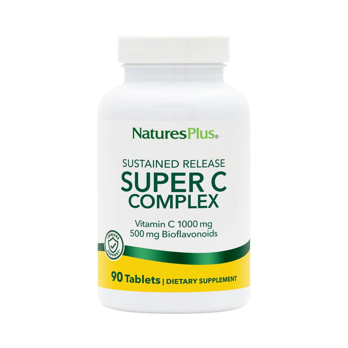 NaturesPlus, Sustained Release Super C Complex, 90 Tablets