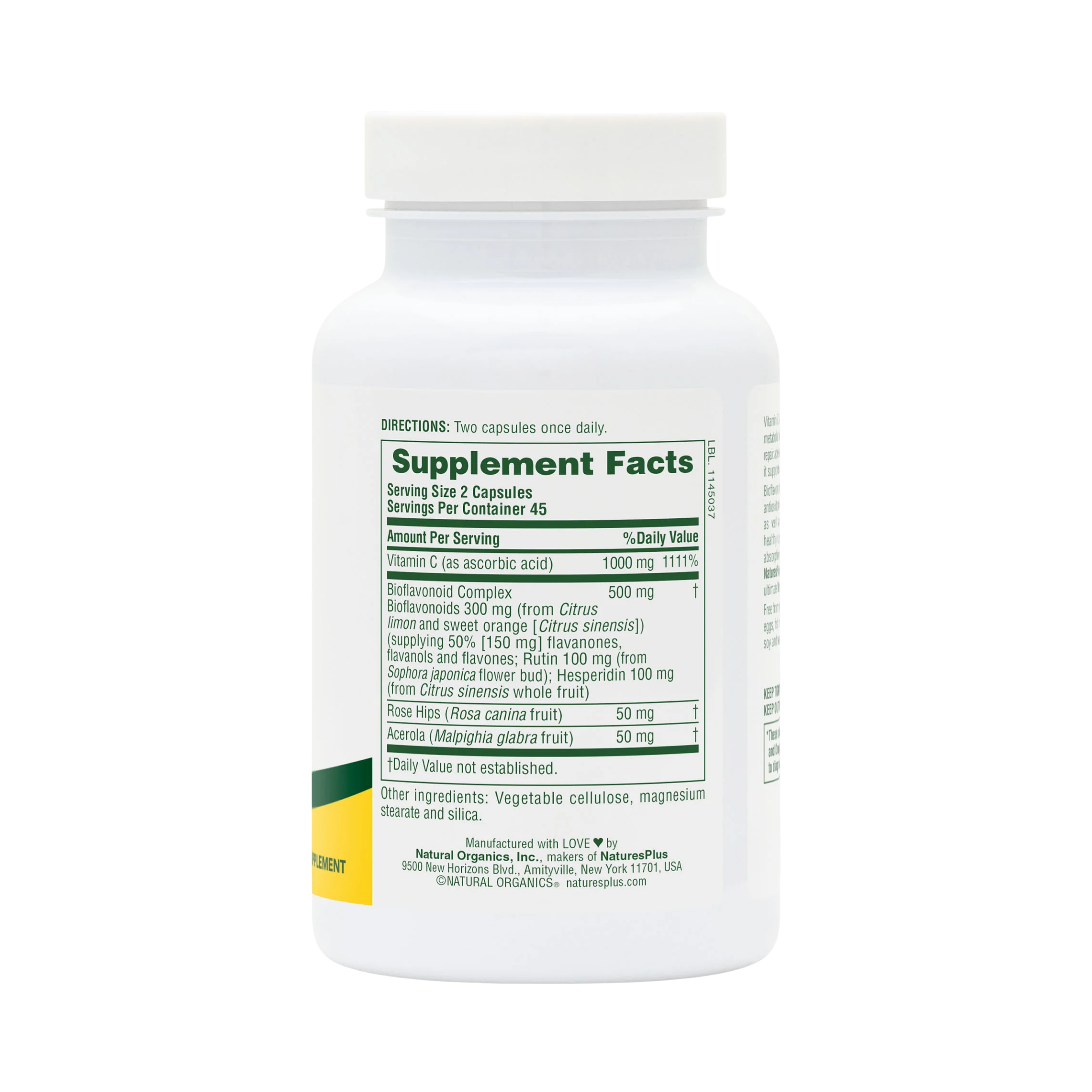 NaturesPlus, Super C Complex, 90 Capsules