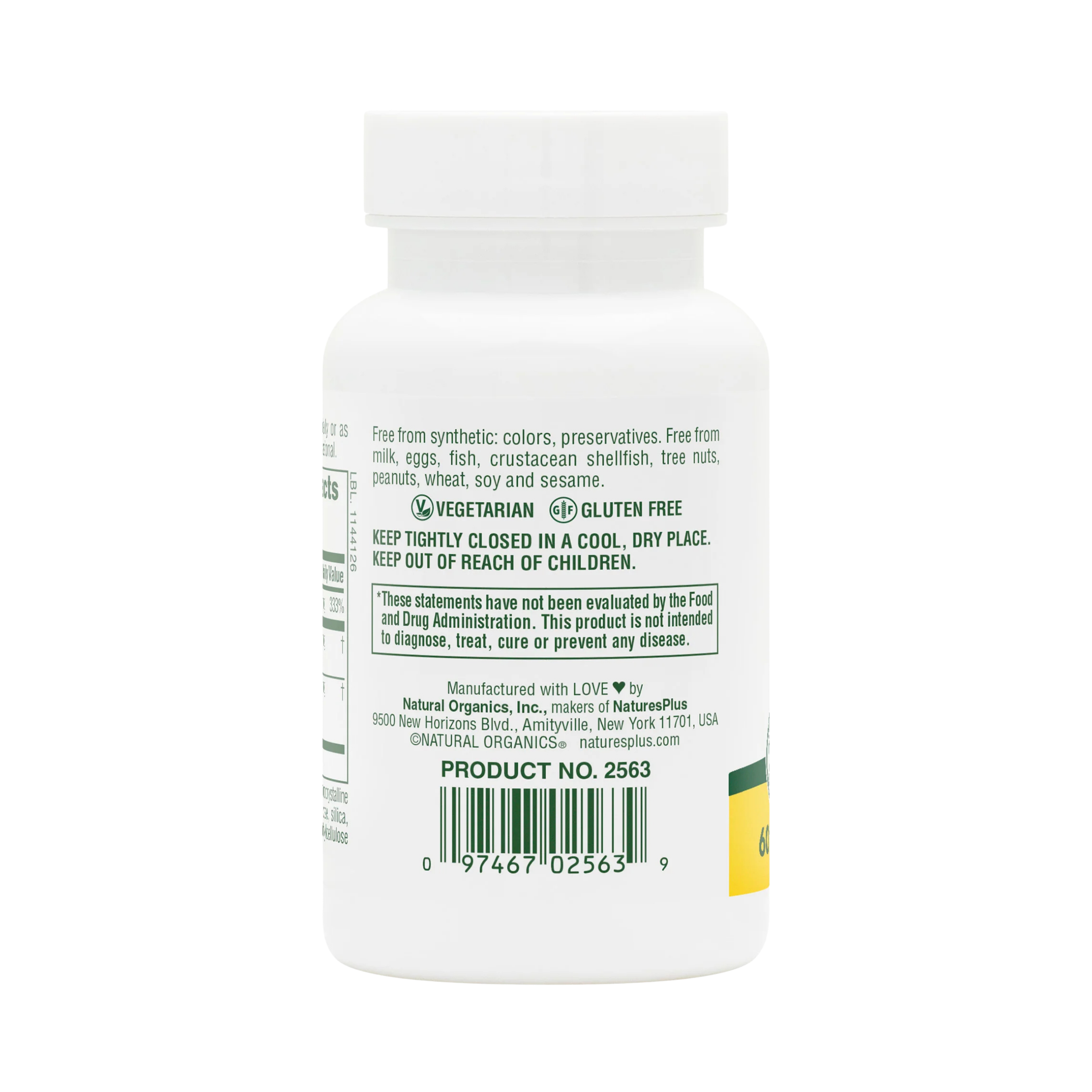 NaturesPlus, Quercetin Plus, 60 Tablets