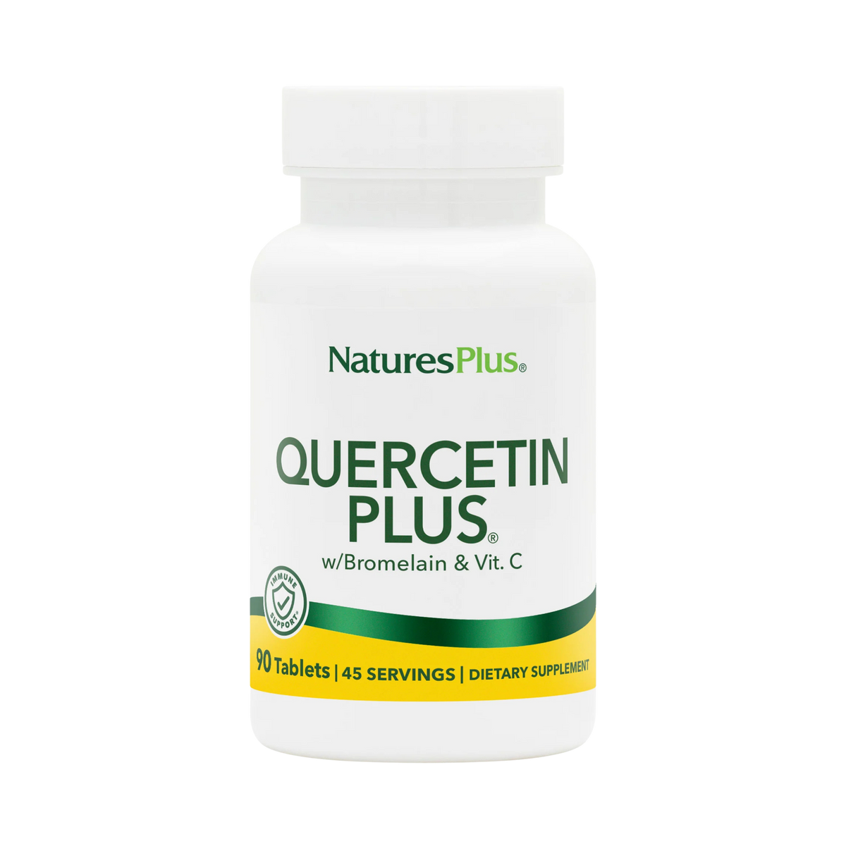 NaturesPlus, Quercetin Plus, 650 Mg, 90 Vegetarian Tablets