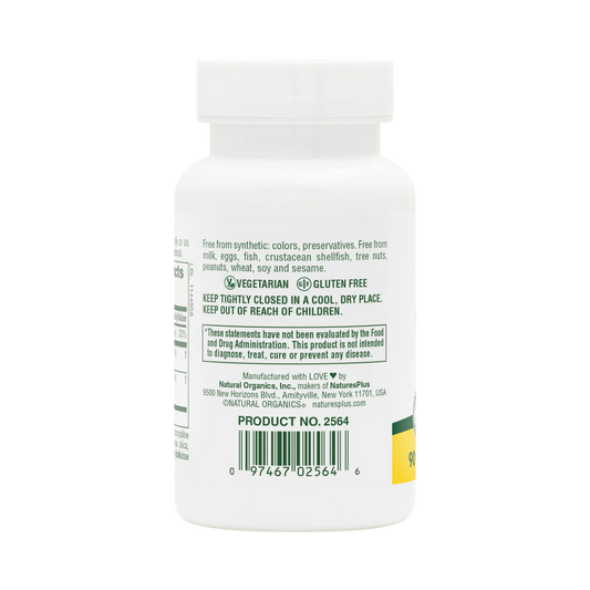 NaturesPlus, Quercetin Plus, 650 Mg, 90 Vegetarian Tablets