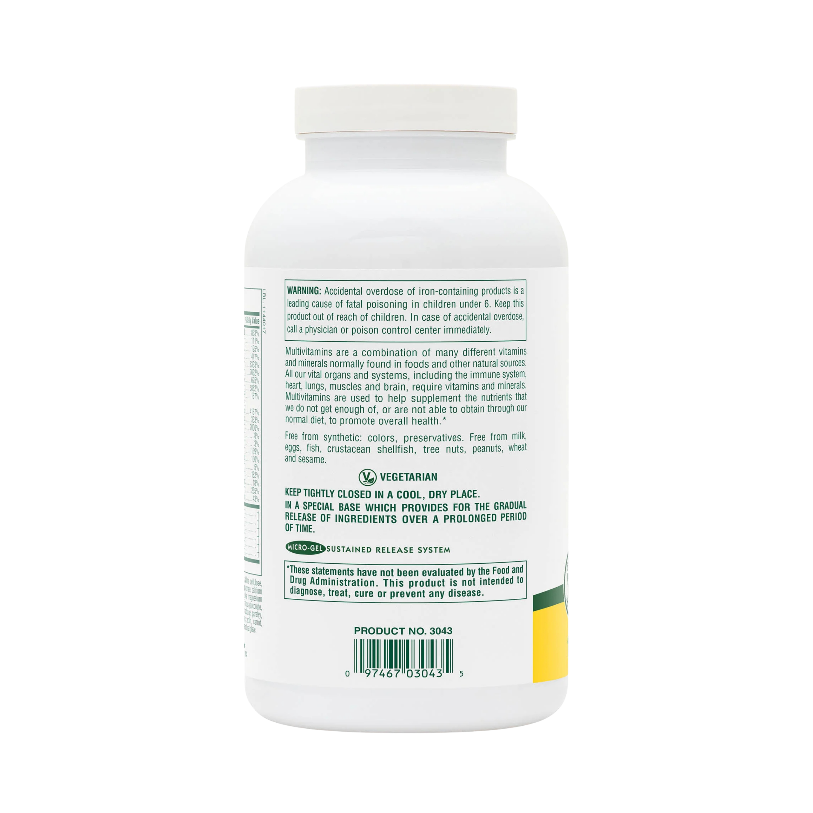 NaturesPlus, Ultra II Daily, 180 Tablets