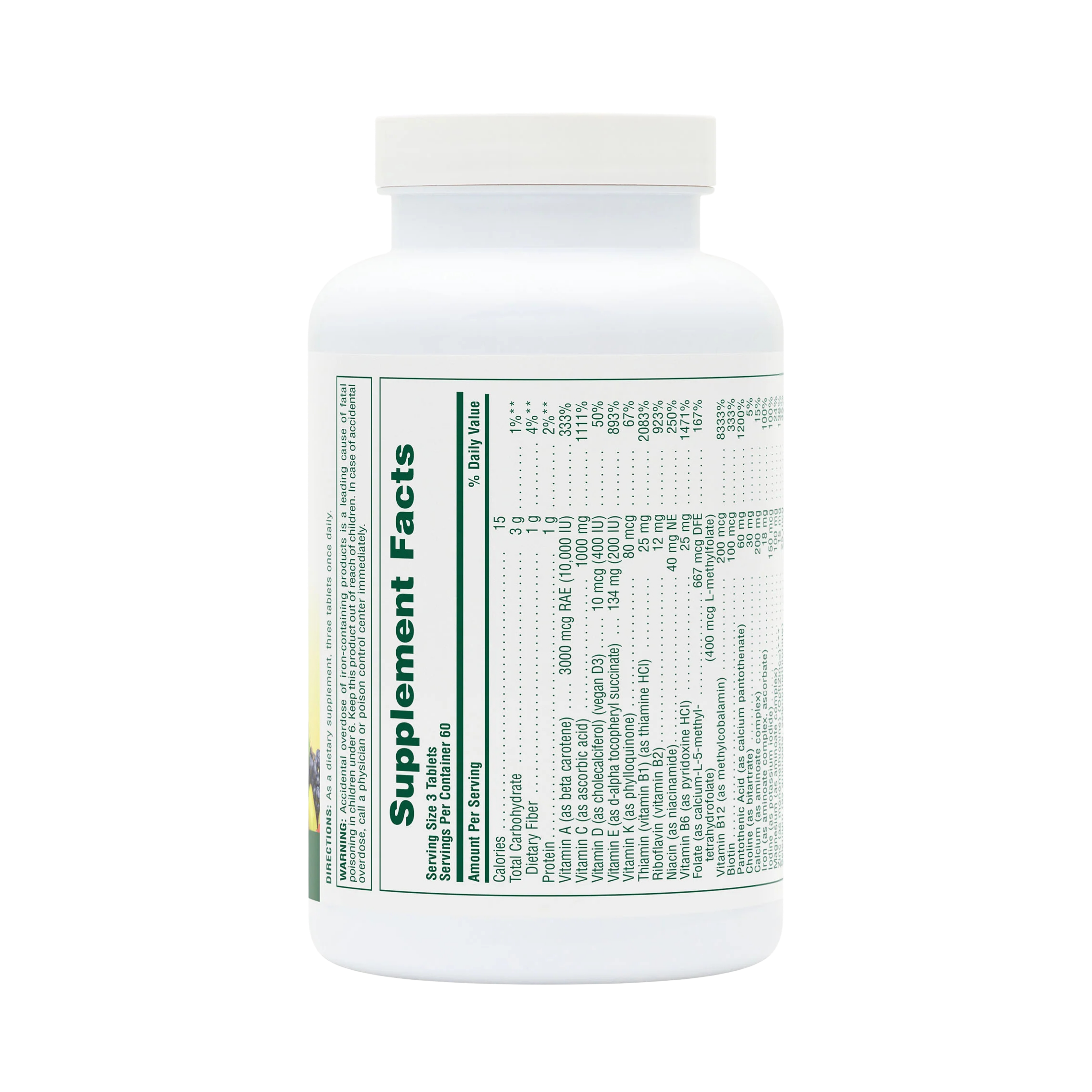NaturesPlus, Ultra Source of Life Energy Enhancer Multi With Lutein, 180 Tablet