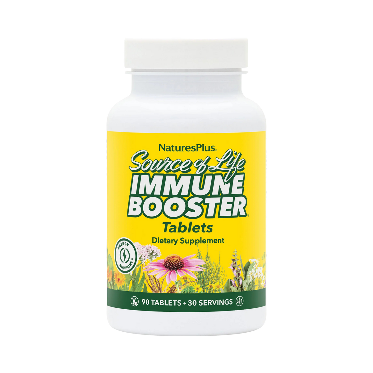 NaturesPlus, Source of Life, Immune Booster, 90 Tablets