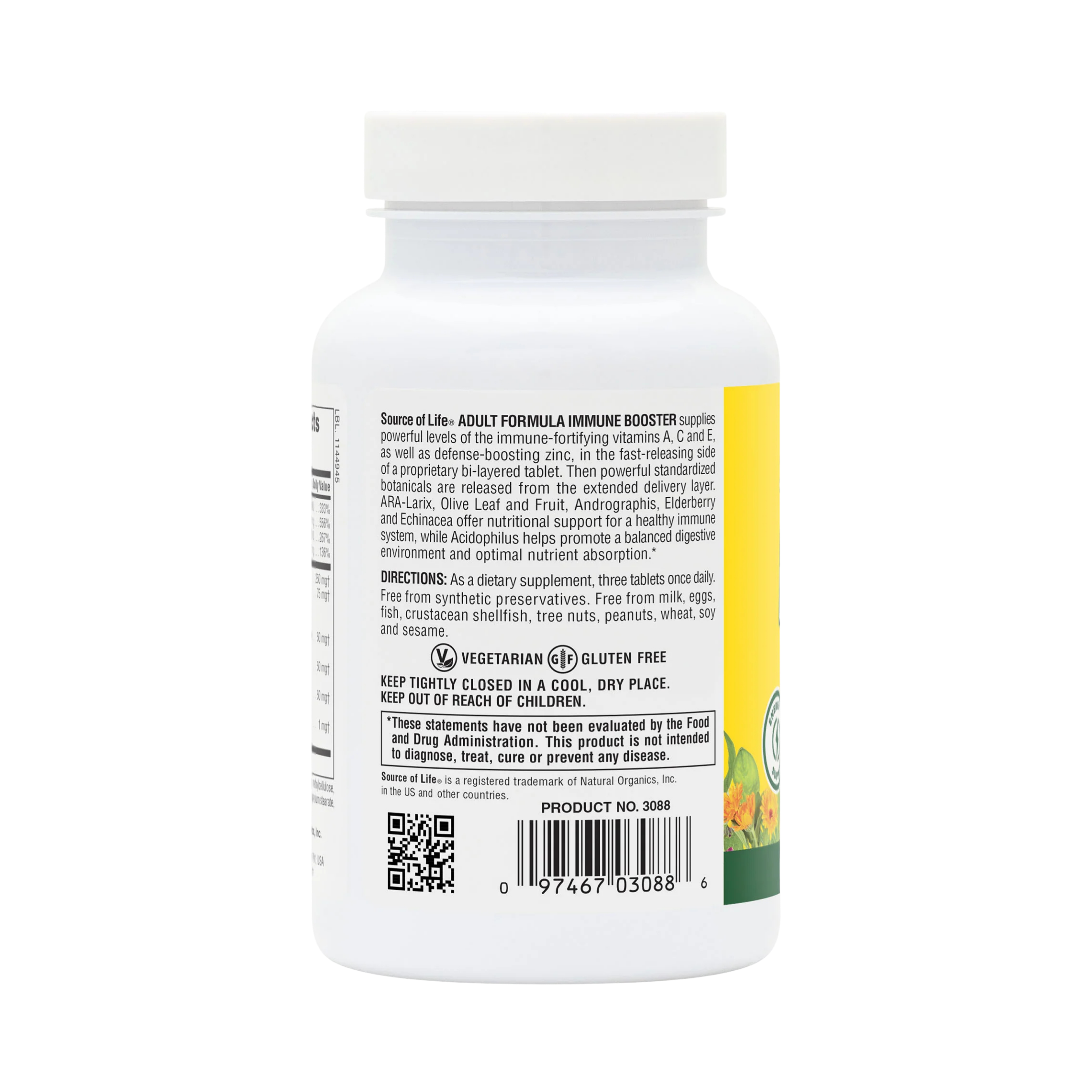 NaturesPlus, Source of Life, Immune Booster, 90 Tablets