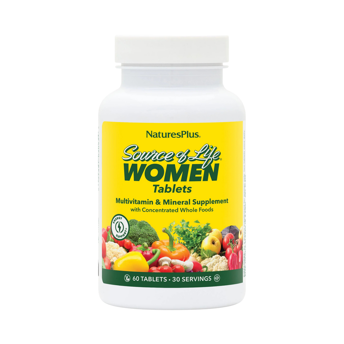 NaturesPlus, Source of Life Women, 60 Vegetarian Tablets