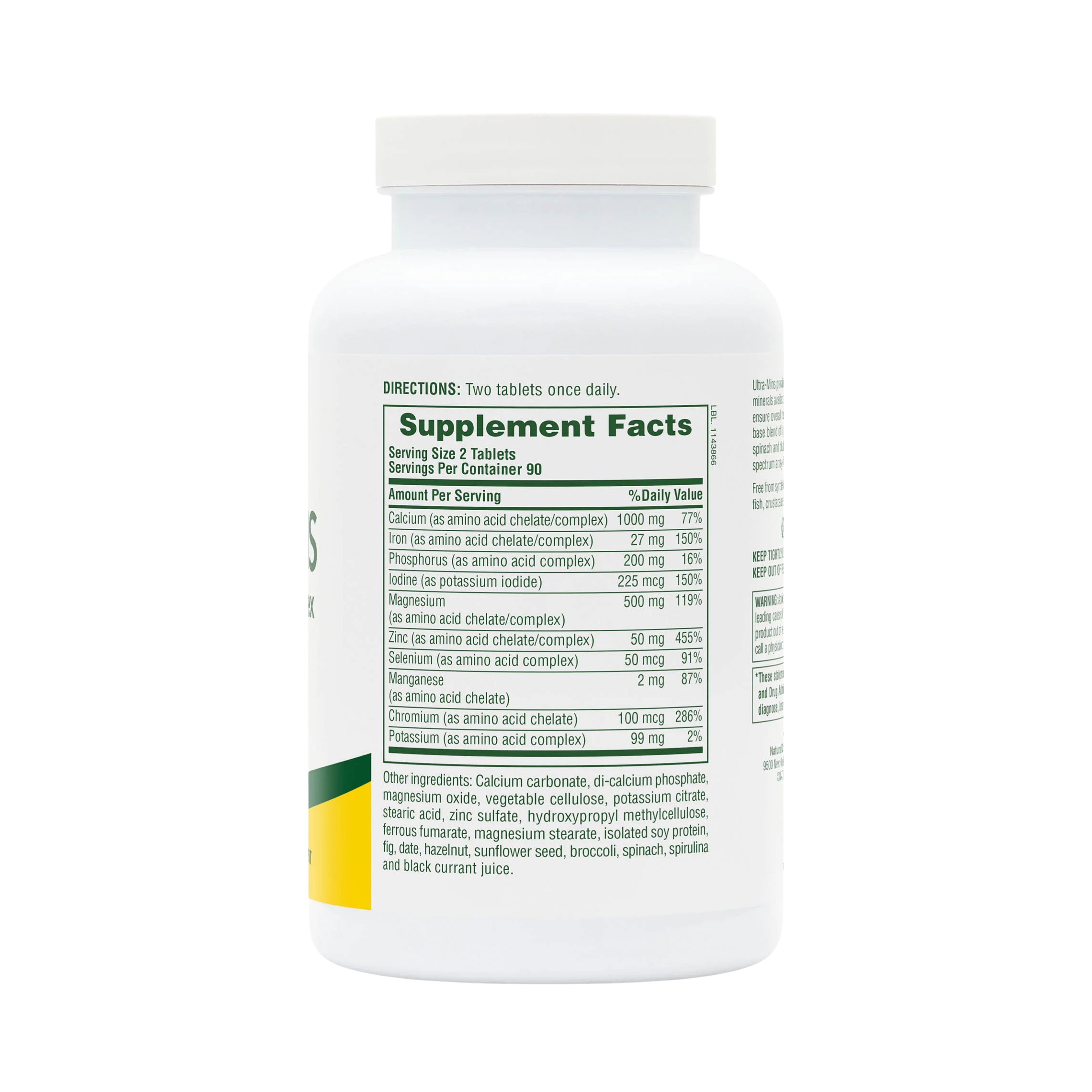 NaturesPlus, Ultra-Mins, Multiple Mineral Complex, 180 Tablets