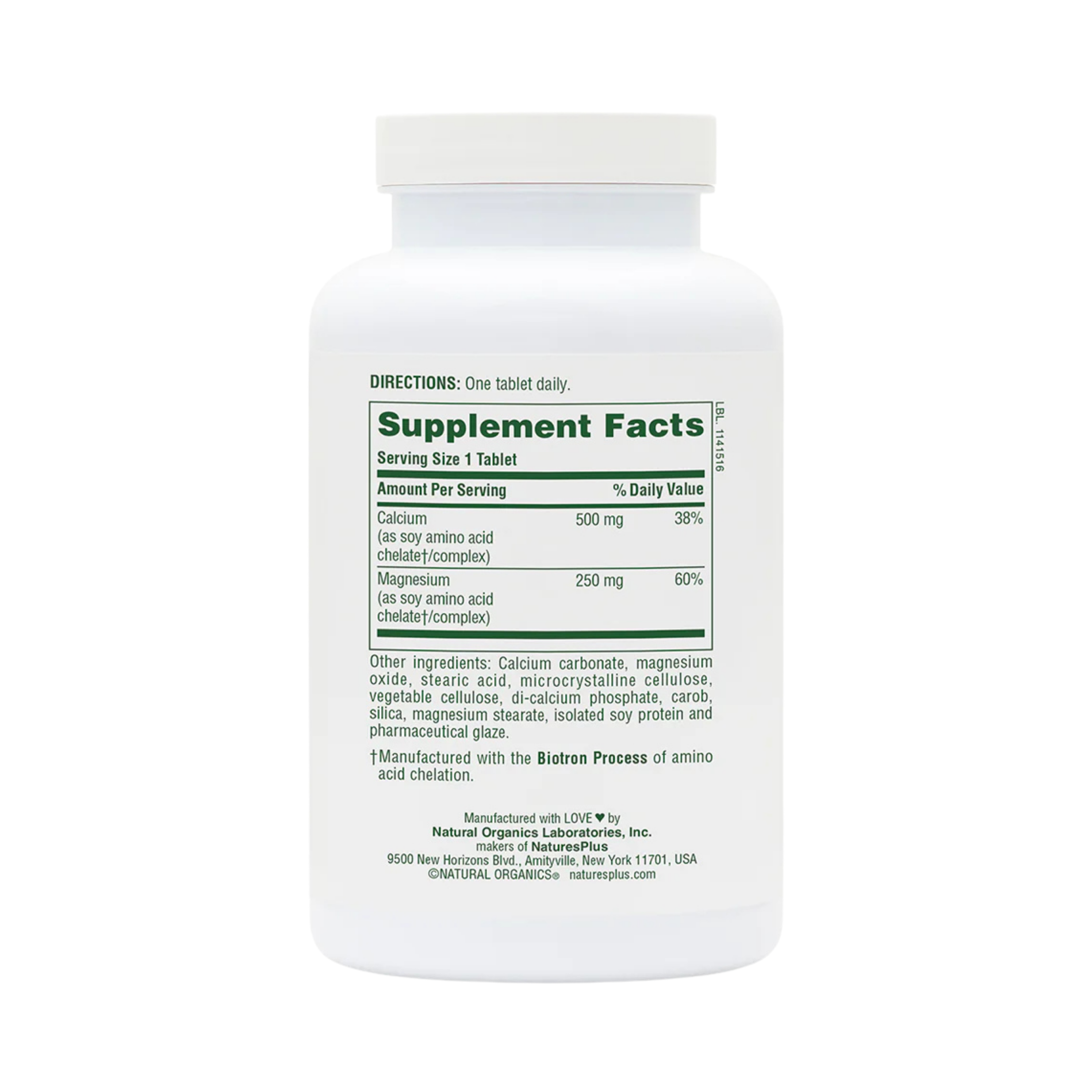 NaturesPlus, Cal/Mag, 180 Tablets