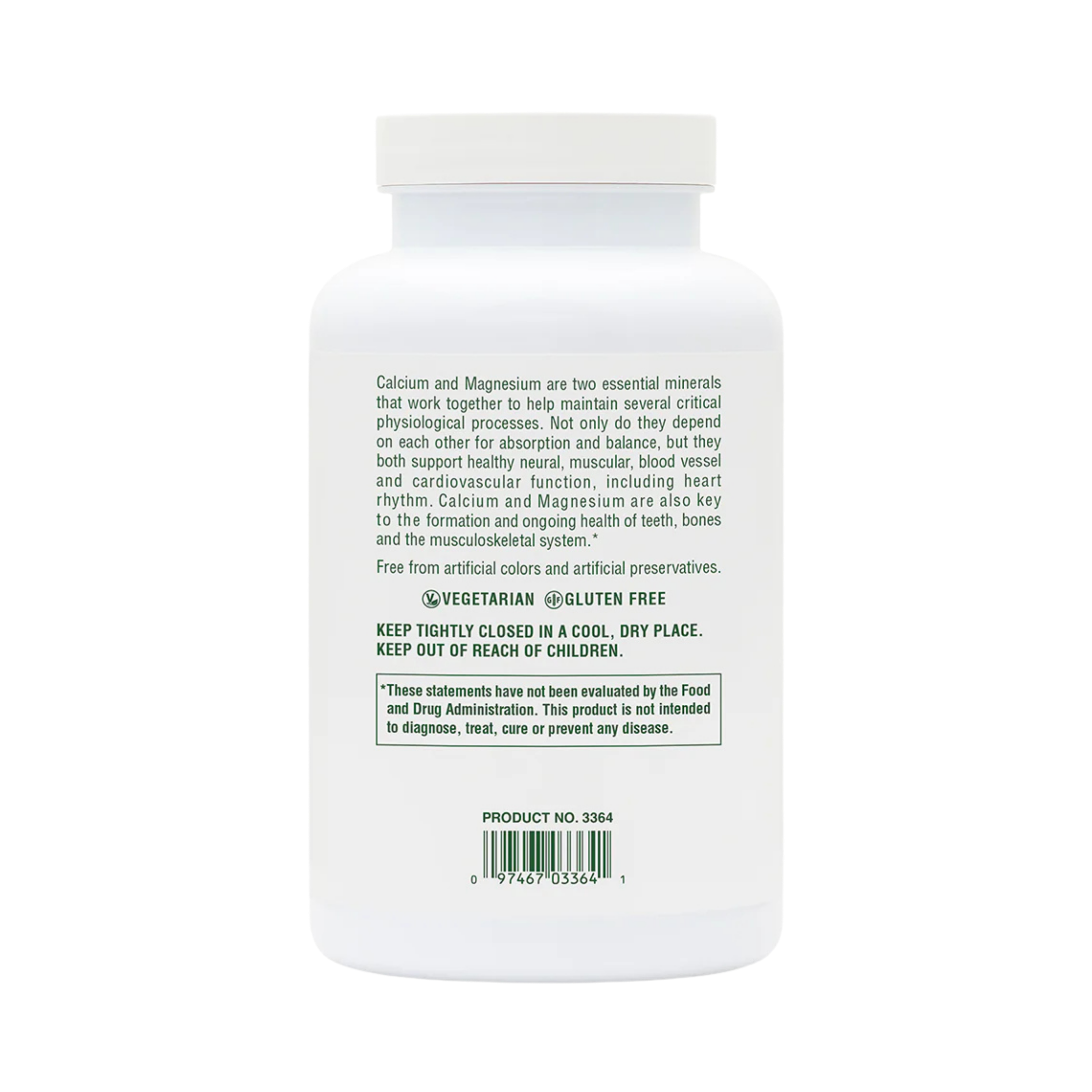 NaturesPlus, Cal/Mag, 180 Tablets