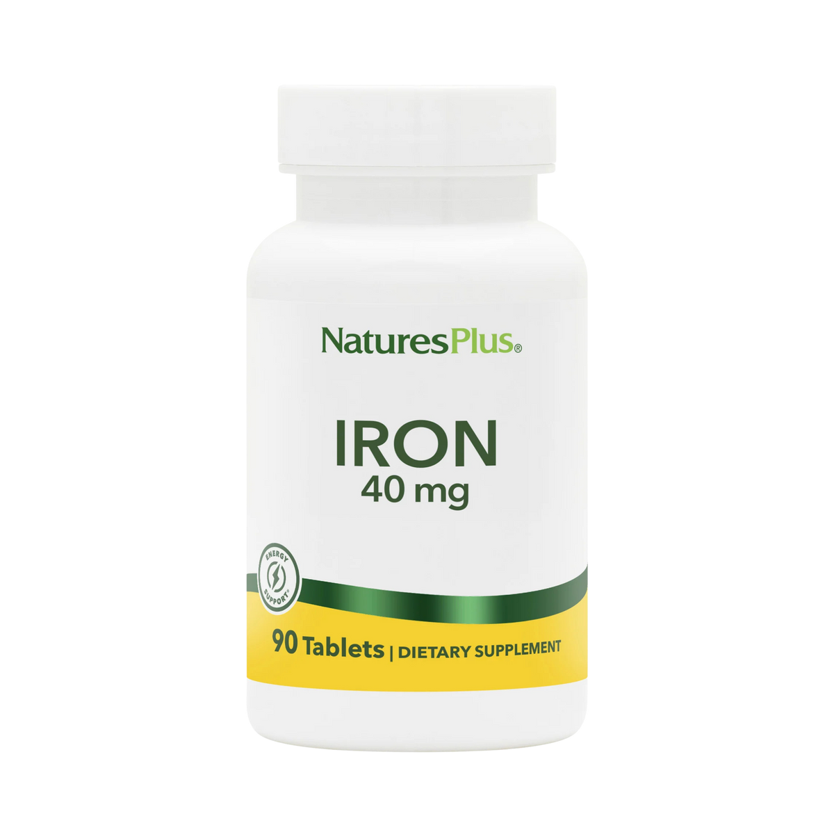 NaturesPlus, Iron, 40 Mg, 90 Tablets